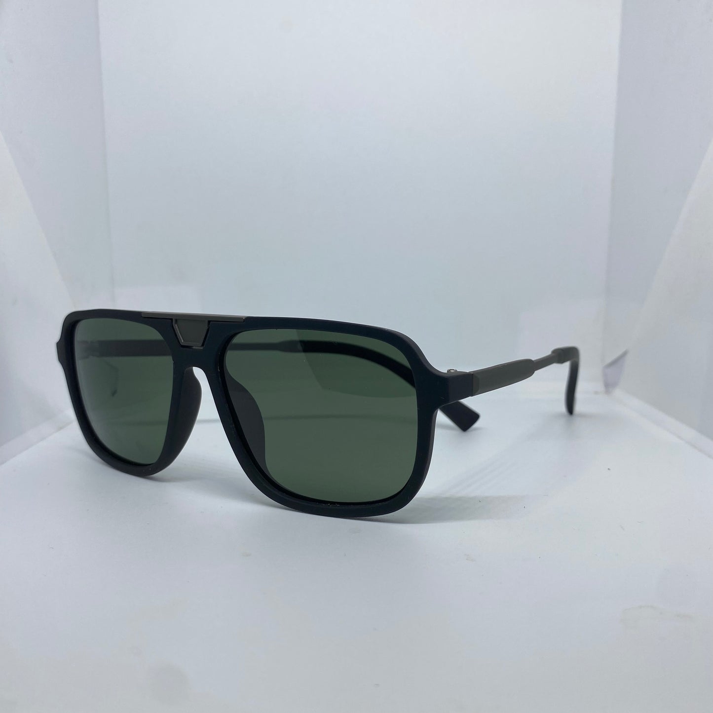 BLACK WITH GREEN