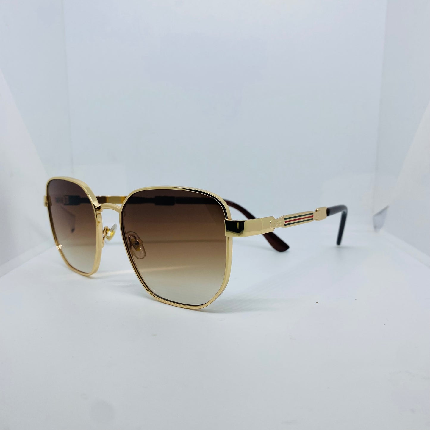 GOLD WITH BROWN
