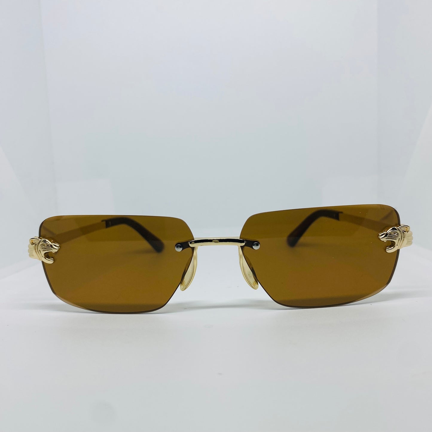 GOLD WITH BROWN