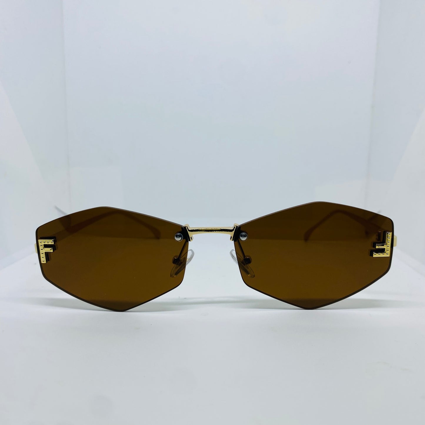 GOLD WITH BROWN