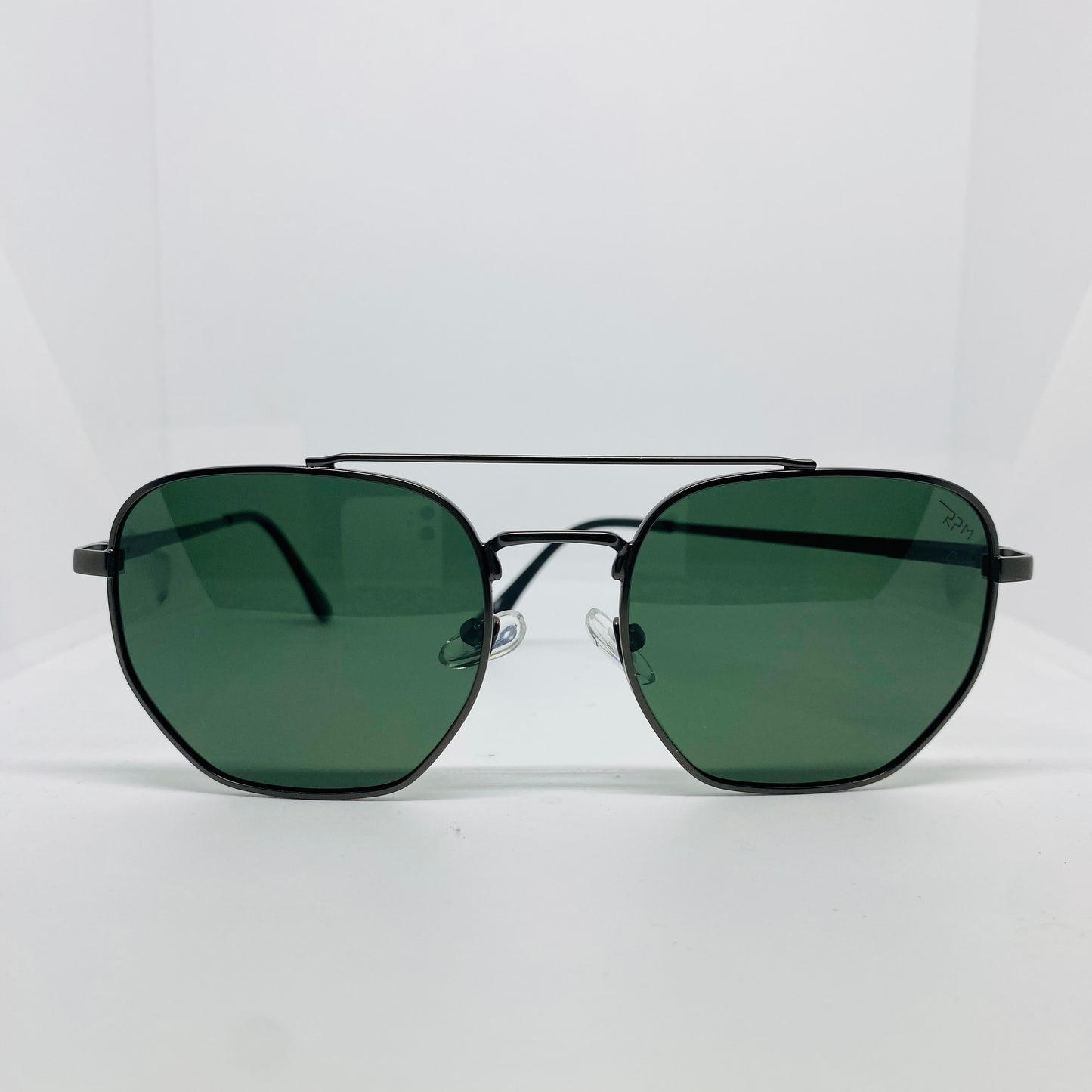 BLACK WITH GREEN