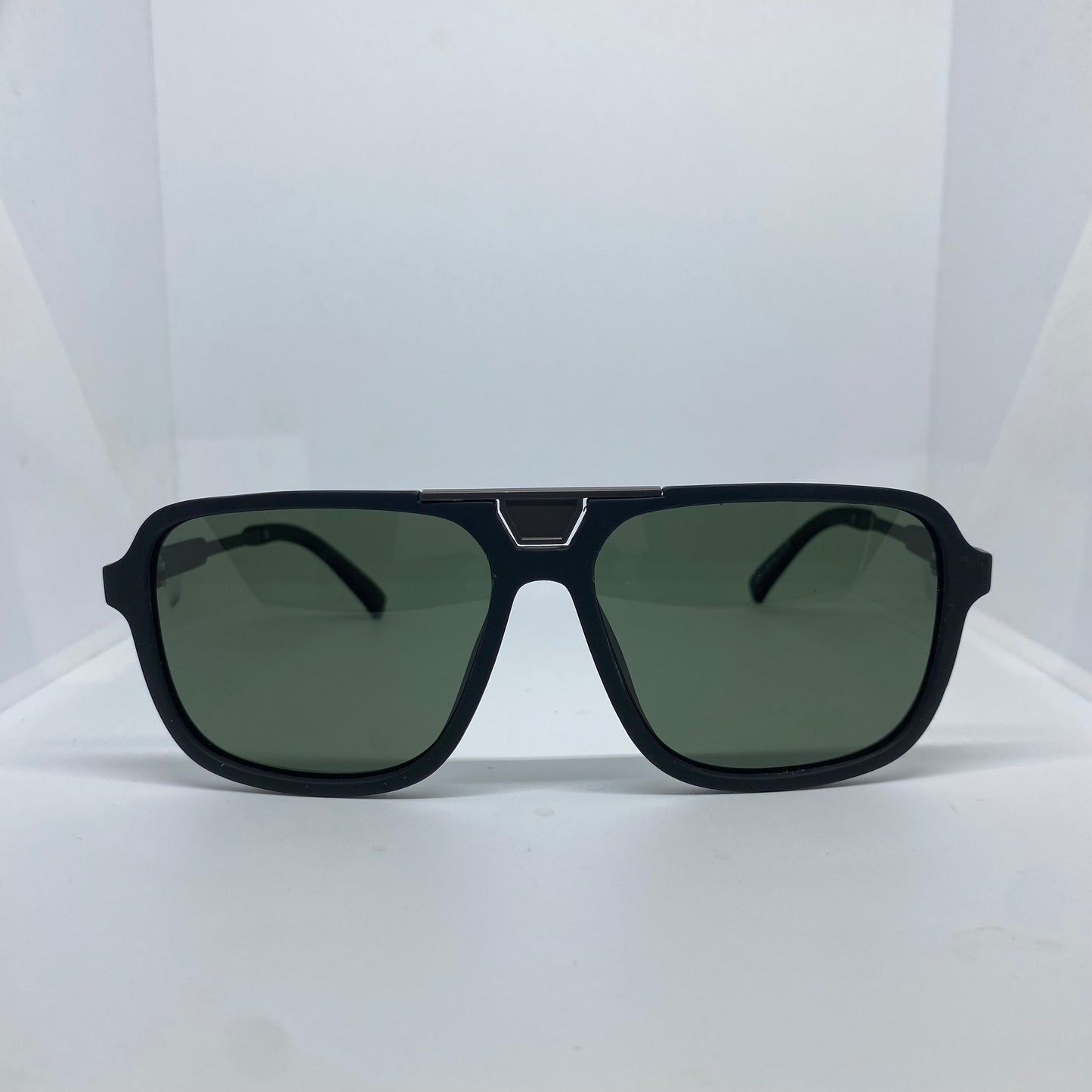 BLACK WITH GREEN