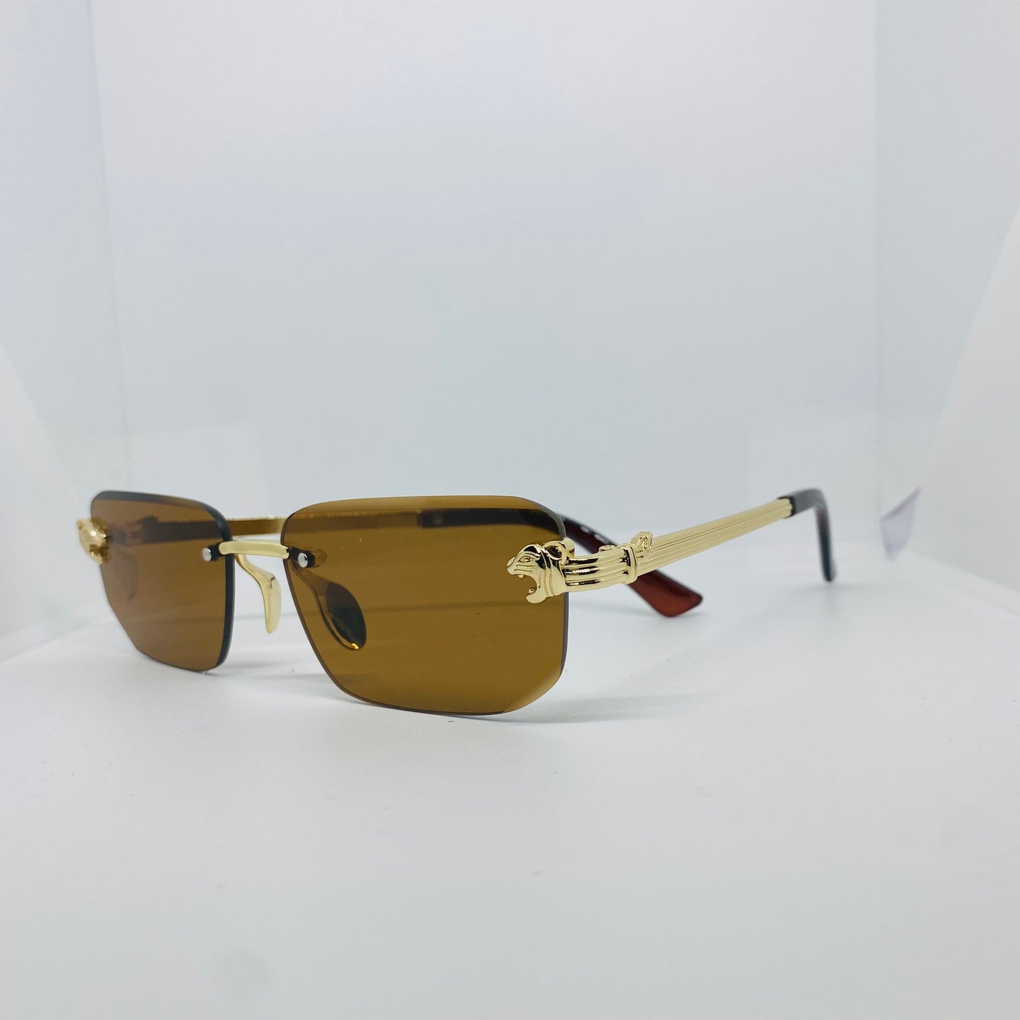 GOLD WITH BROWN