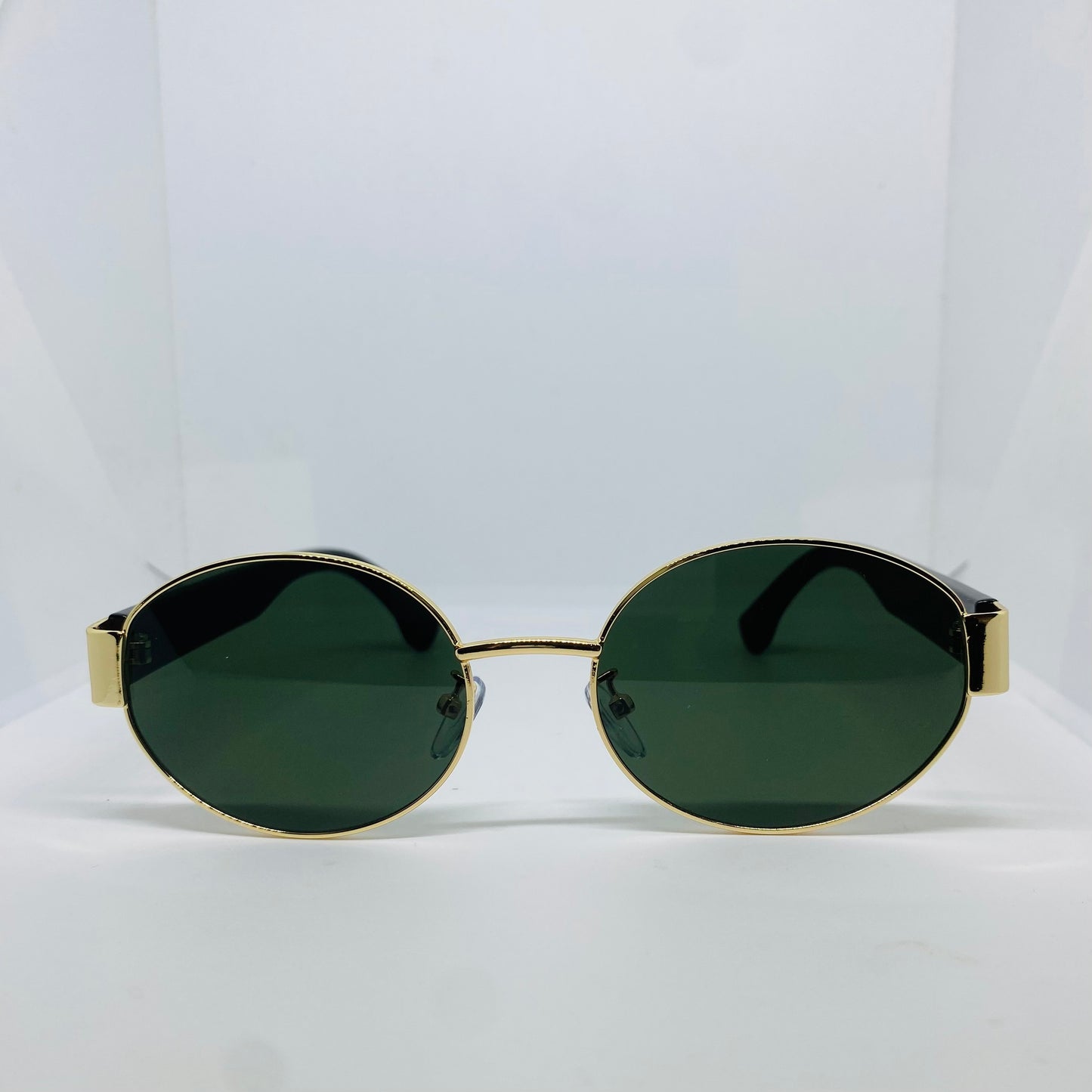 GOLD WITH GREEN