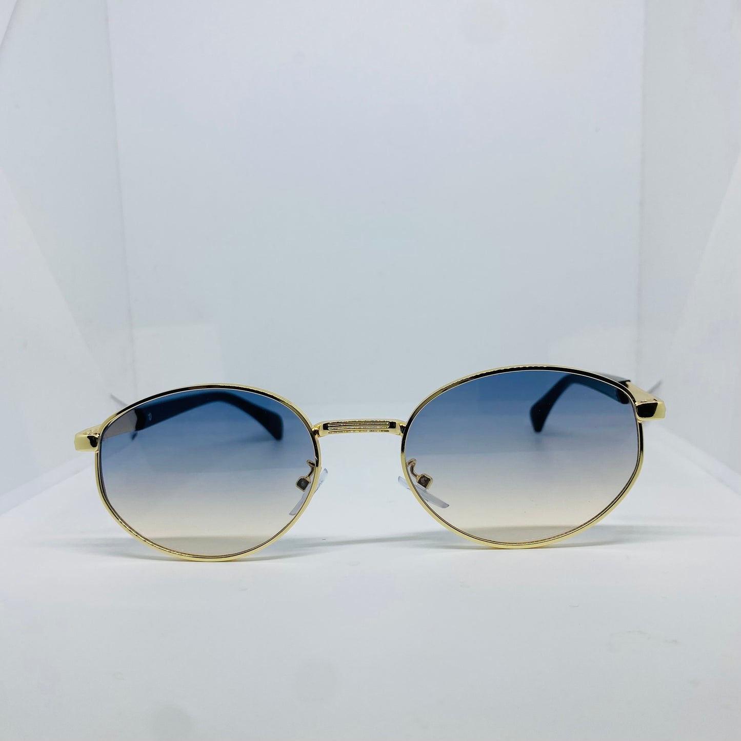 GOLD WITH BLUE