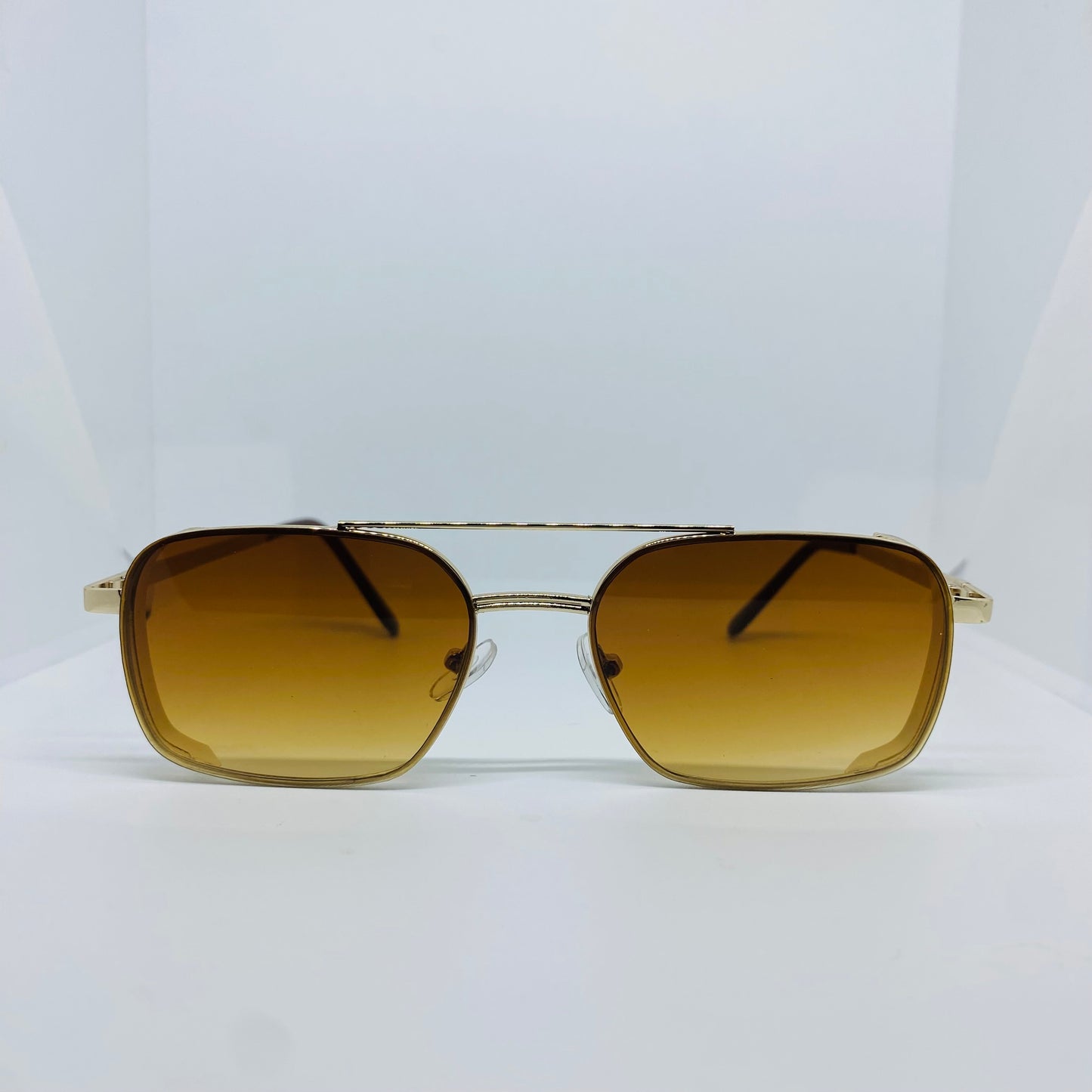 BROWN WITH GOLD