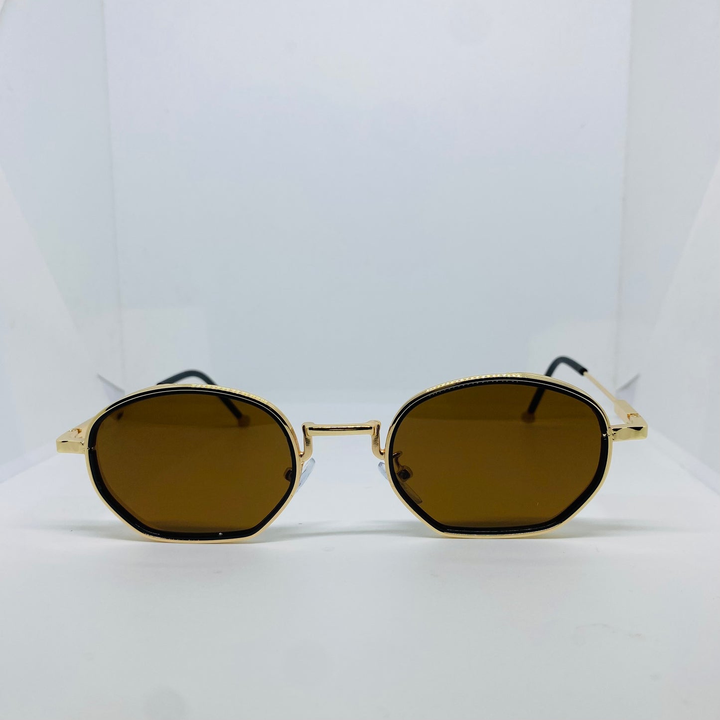 GOLD WITH BROWN