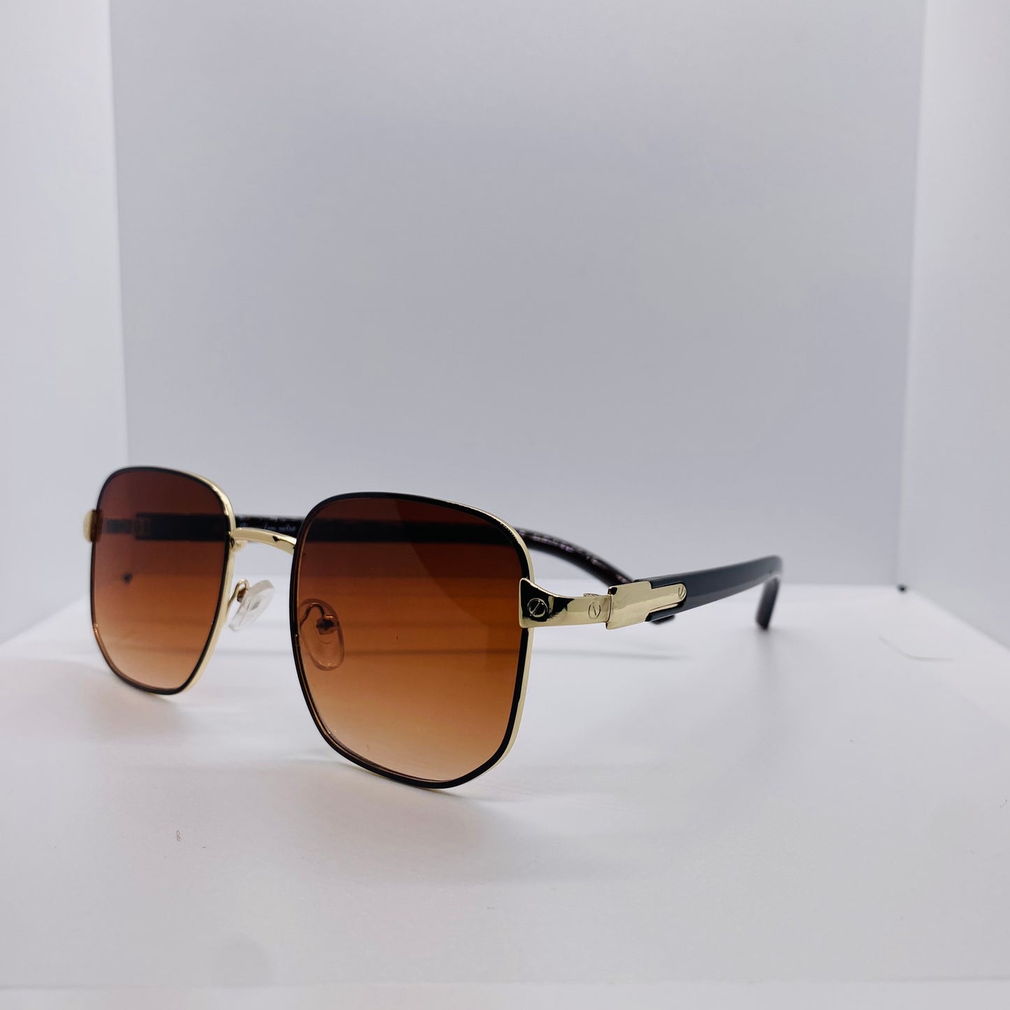 BROWN WITH GOLD