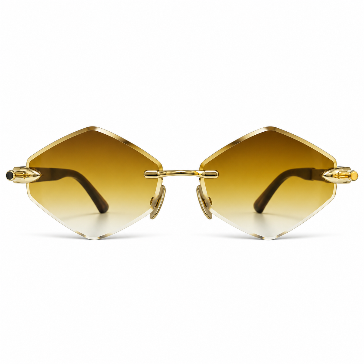 GOLD WITH BROWN