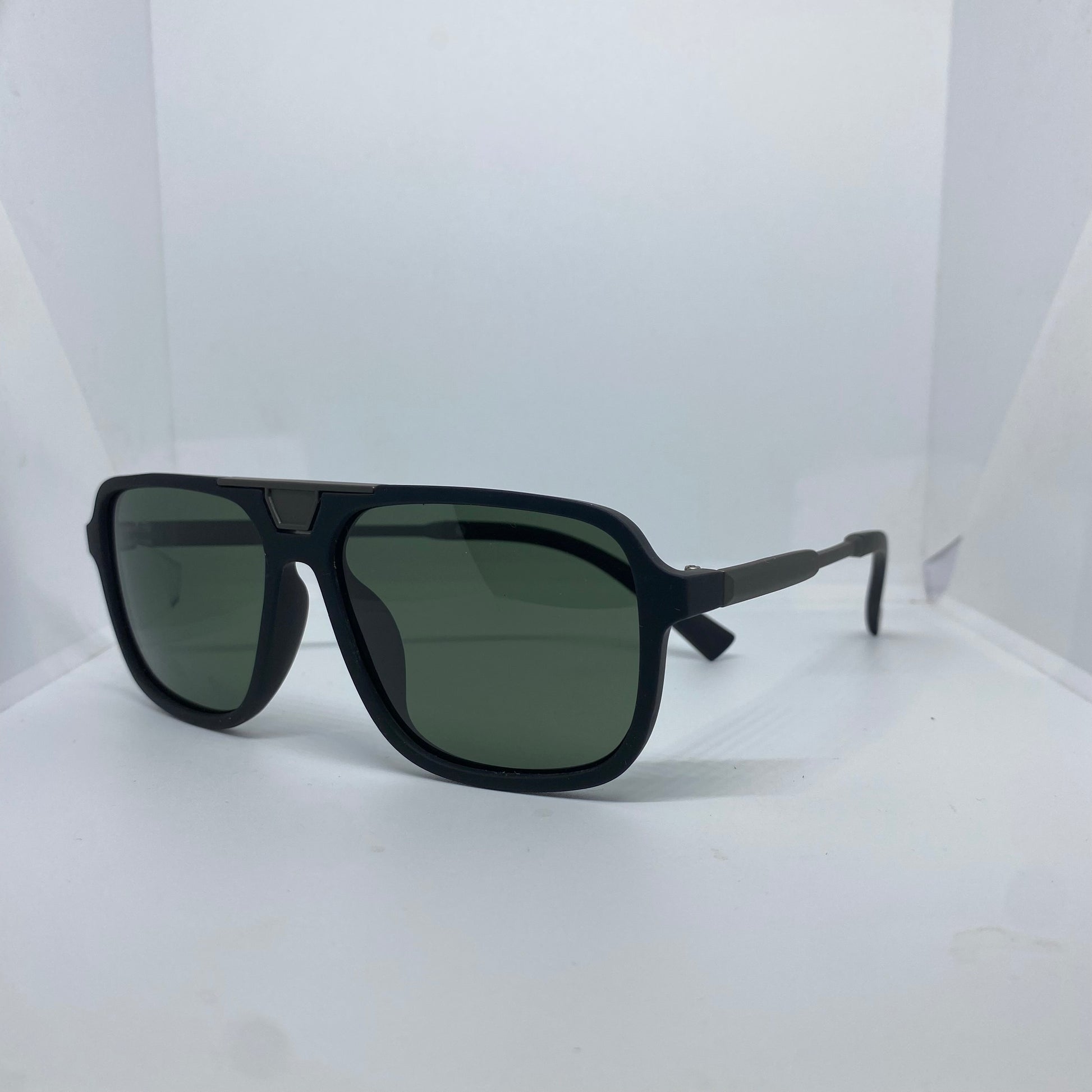 BLACK WITH GREEN