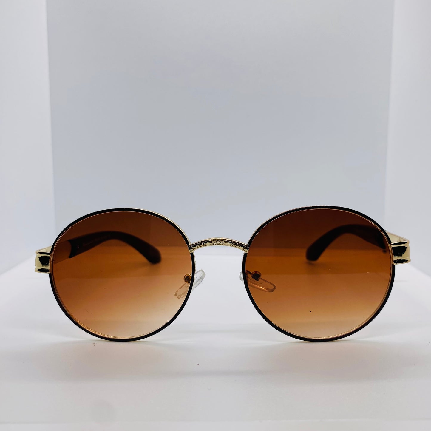 BROWN WITH GOLD