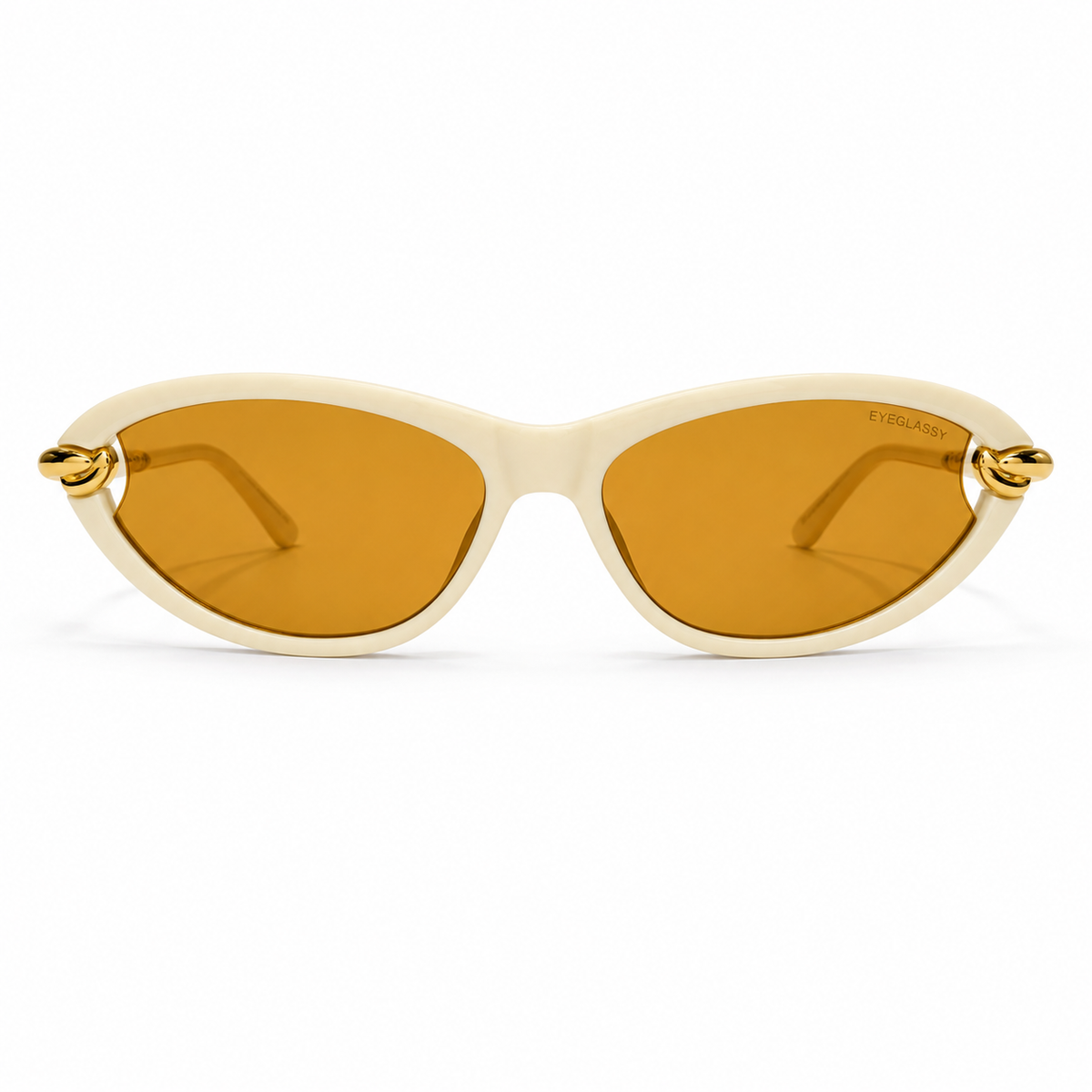 WHITE WITH BROWN