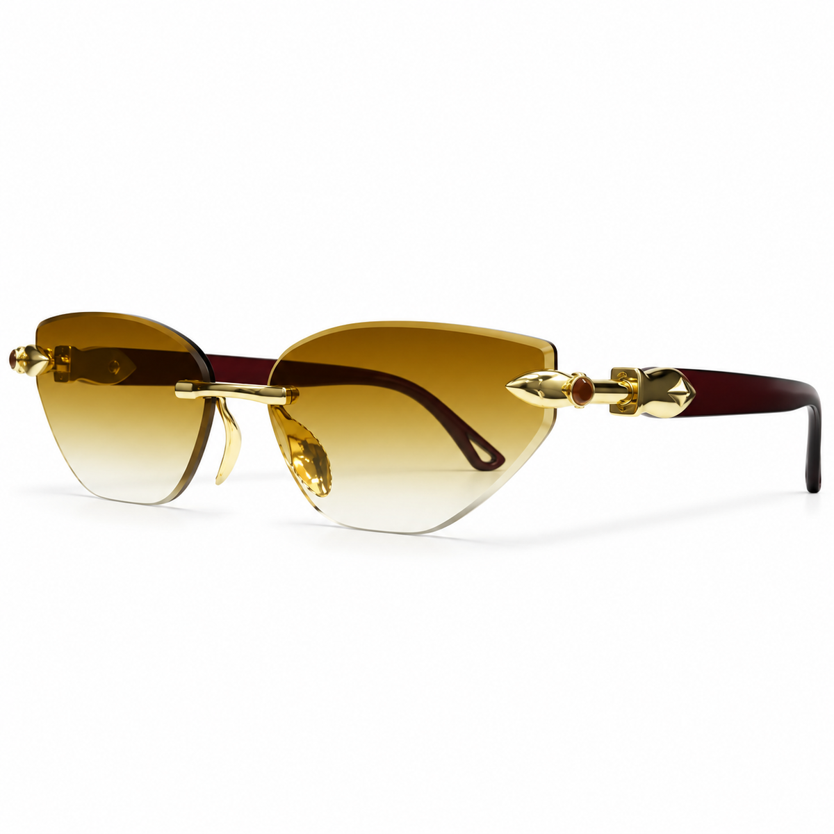 GOLD WITH BROWN