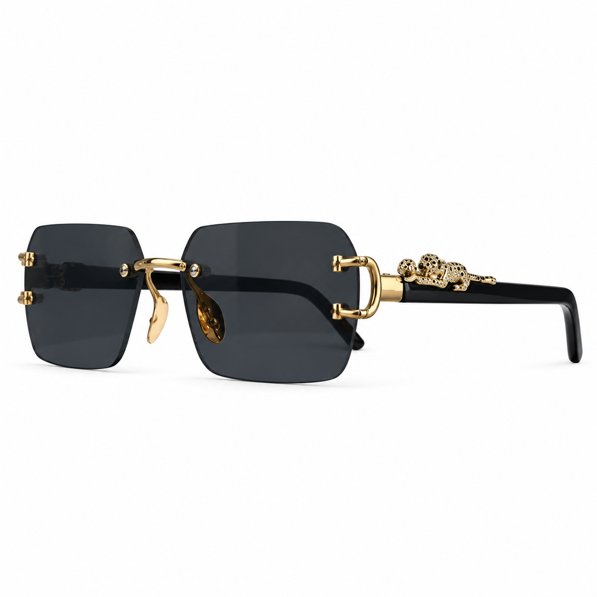 BLACK WITH GOLD