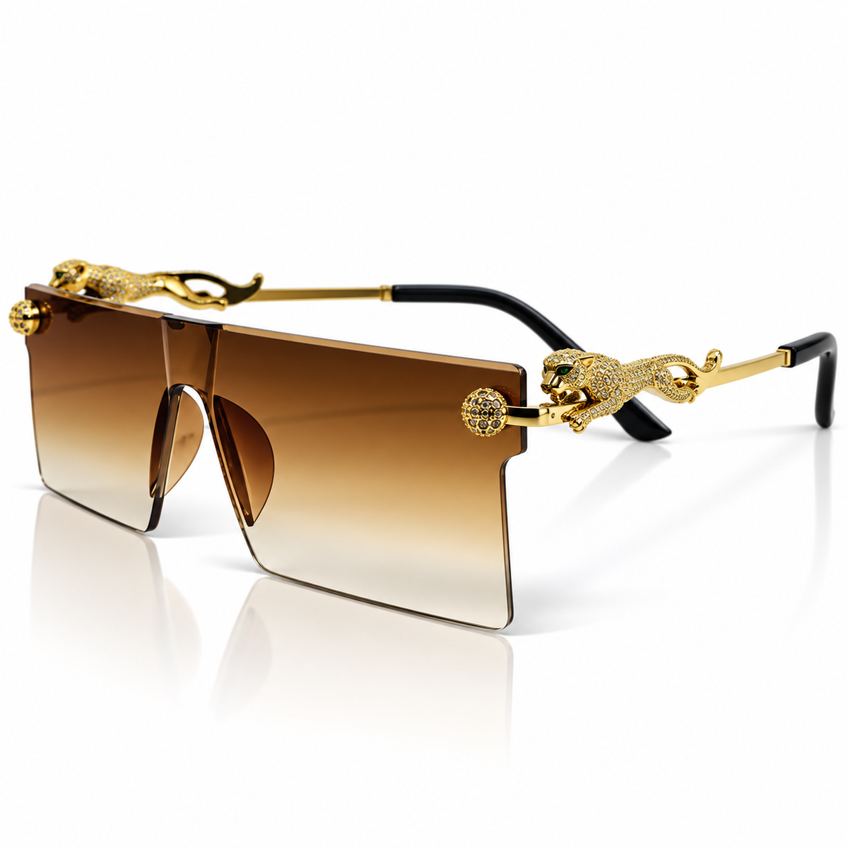 GOLD WITH BROWN