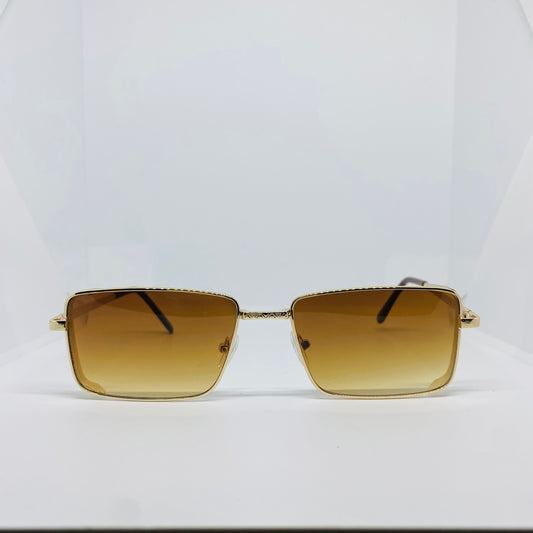 GOLD WITH BROWN 