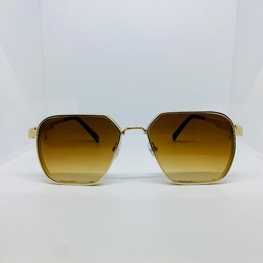 GOLD WITH BROWN