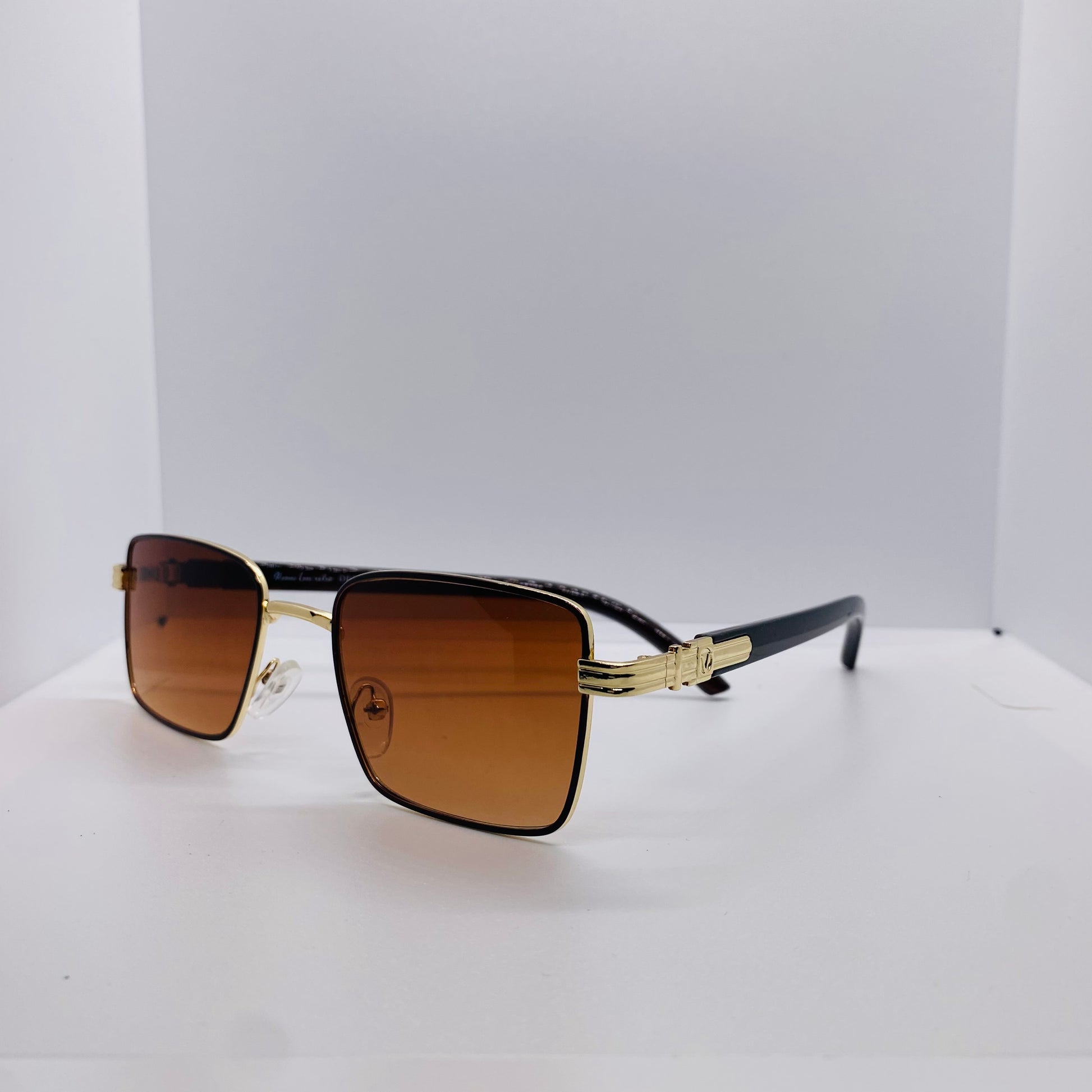 BROWN WITH GOLD