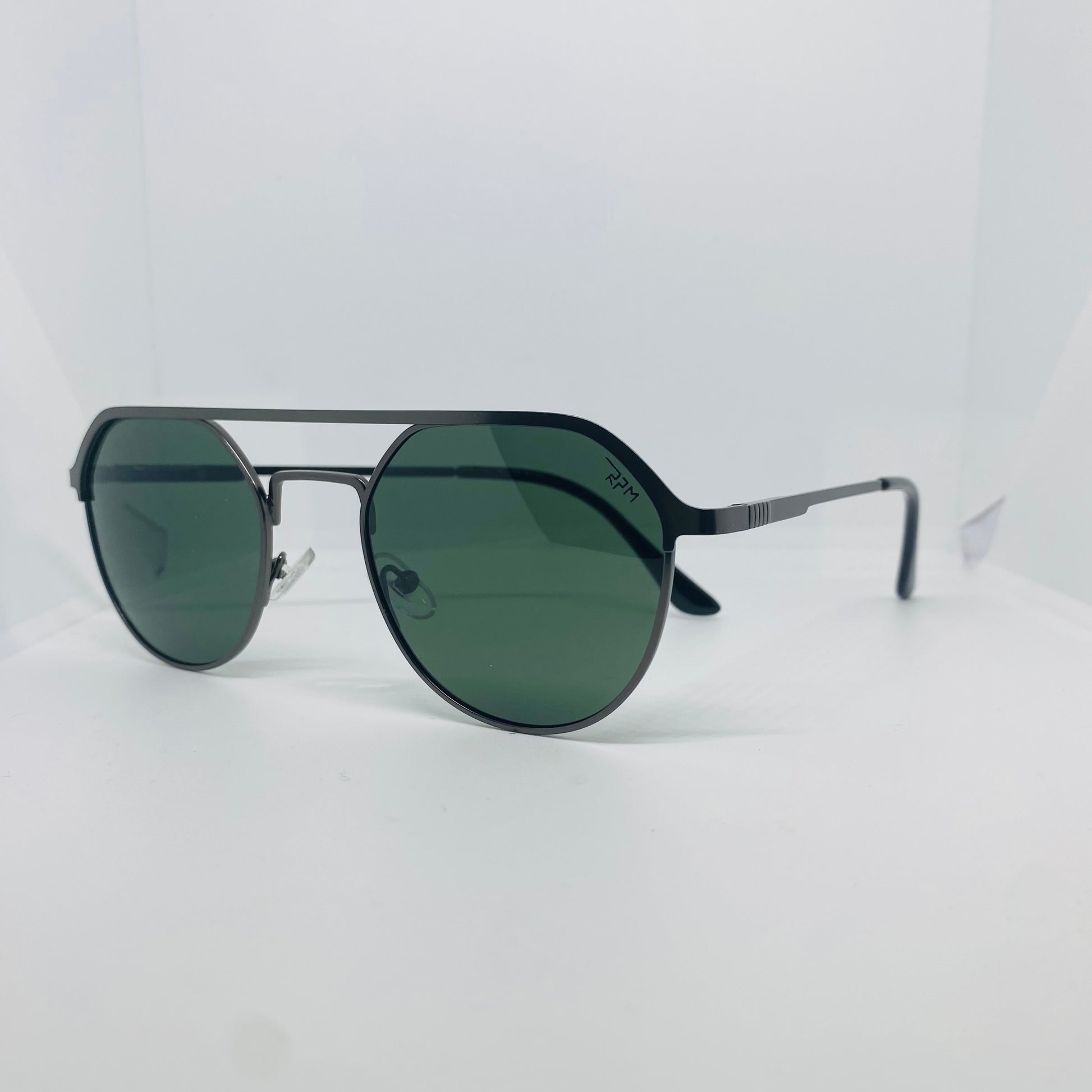 BLACK WITH GREEN