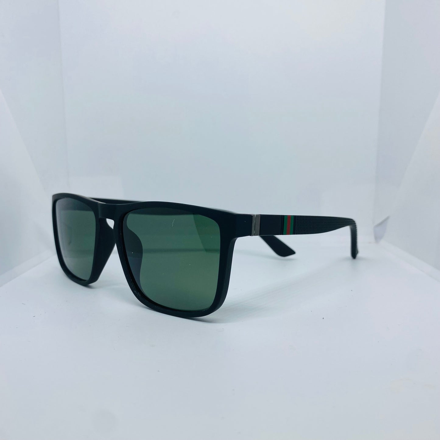BLACK WITH GREEN