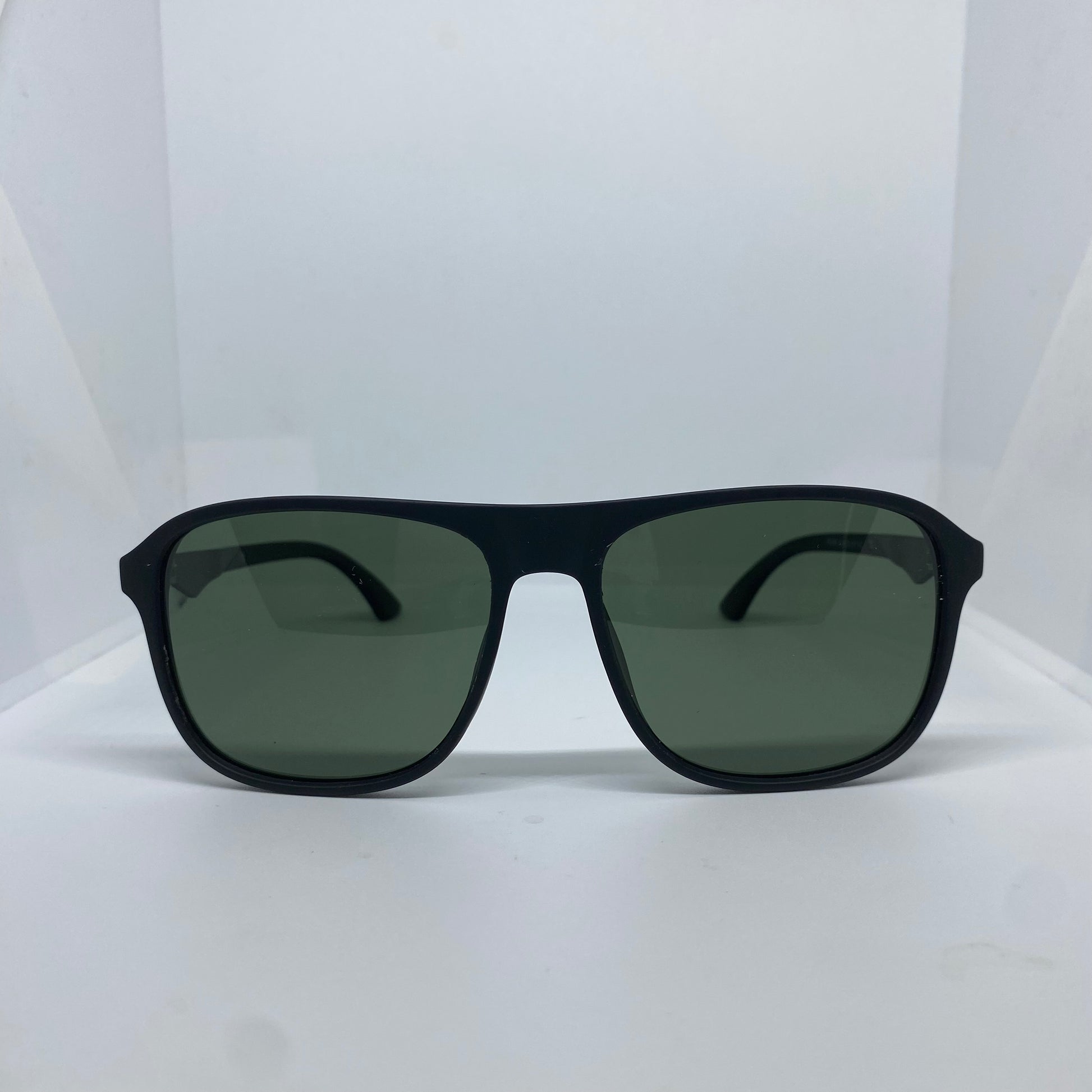 BLACK WITH GREEN