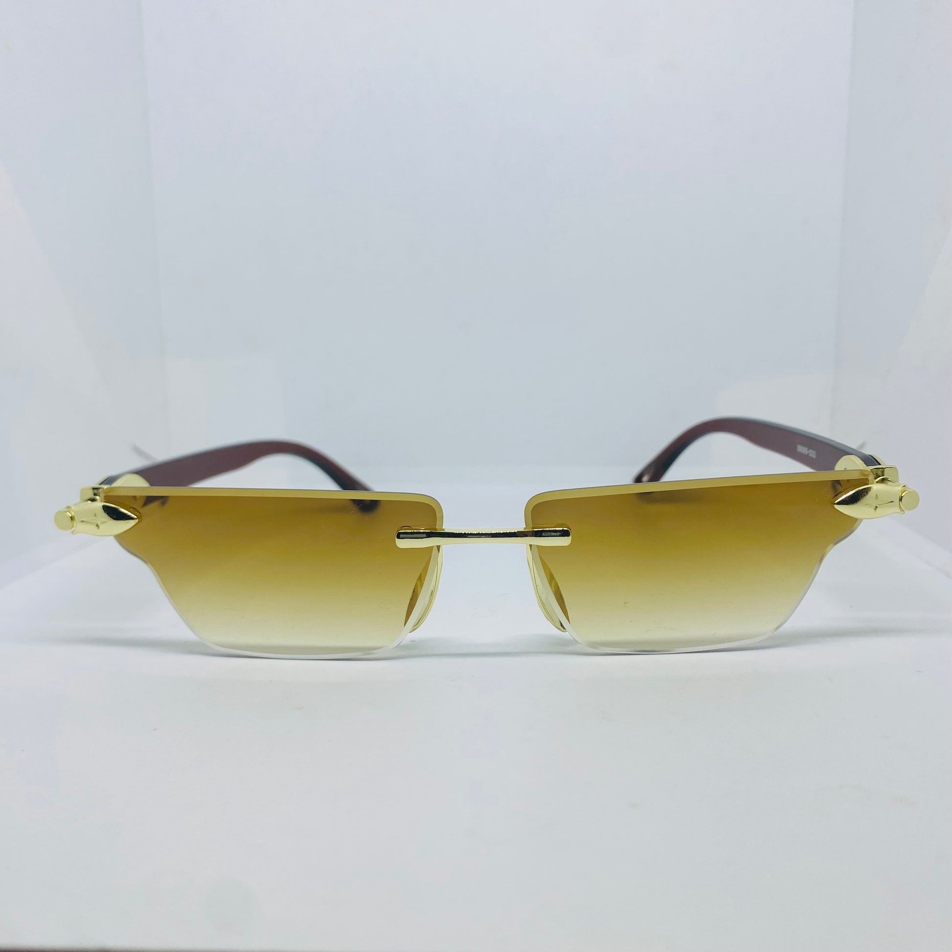 GOLD WITH BROWN