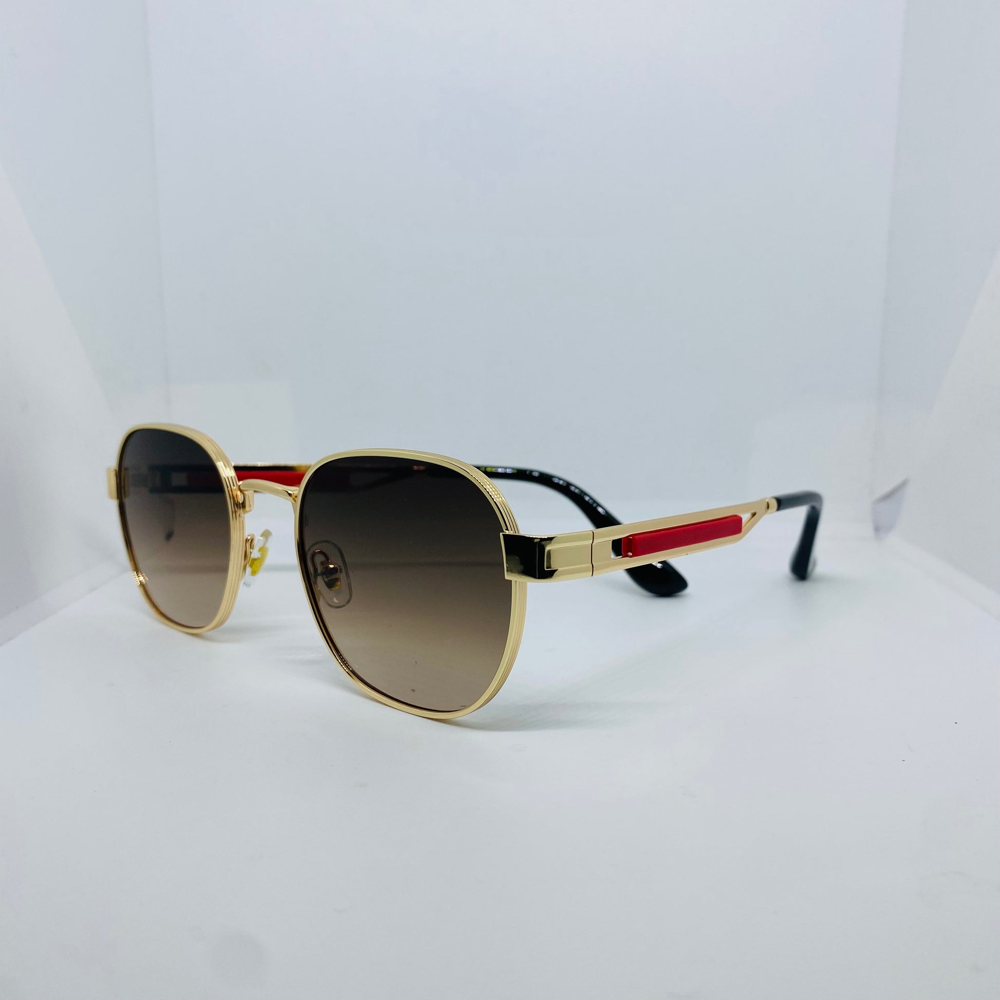 GOLD WITH BROWN