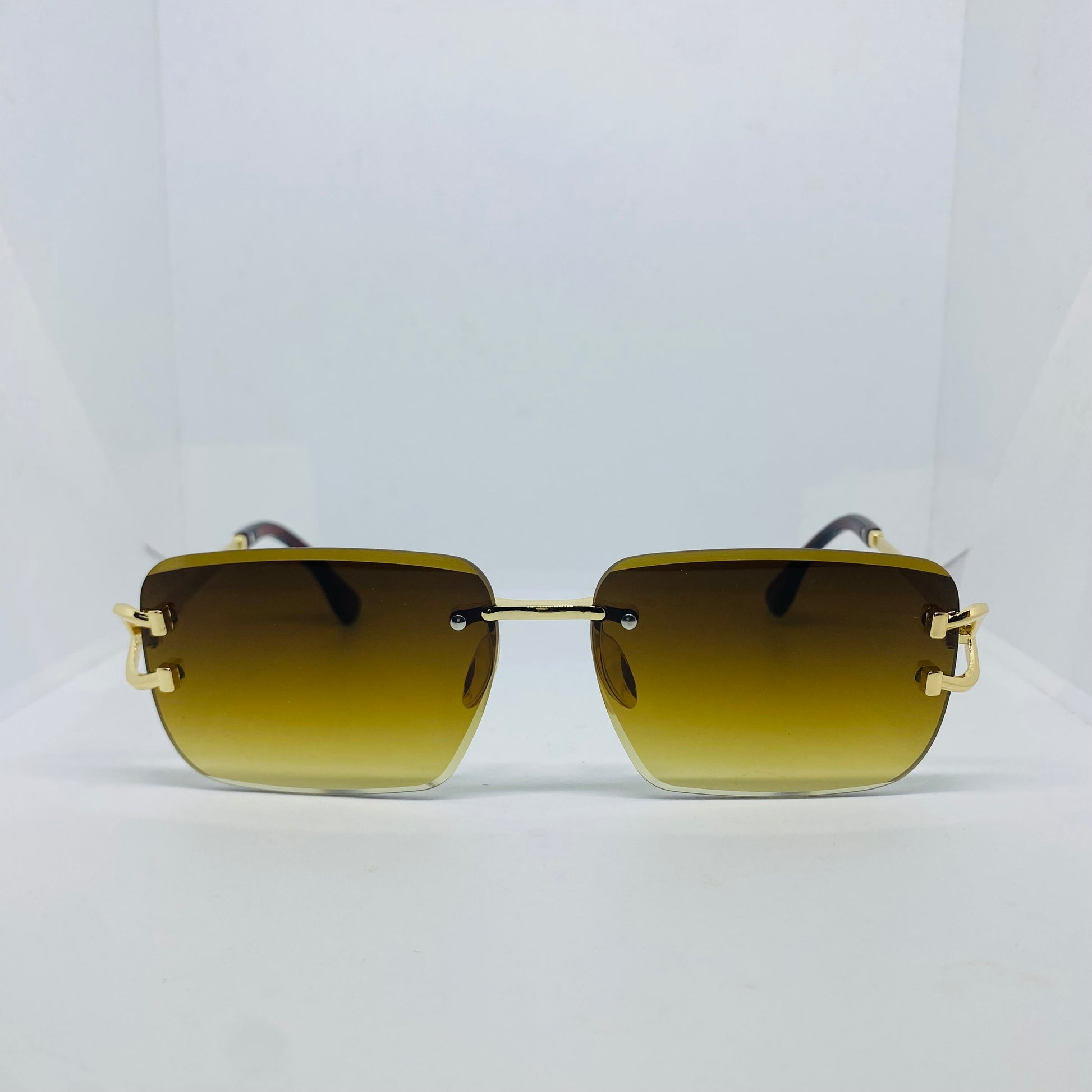 GOLD WITH BROWN