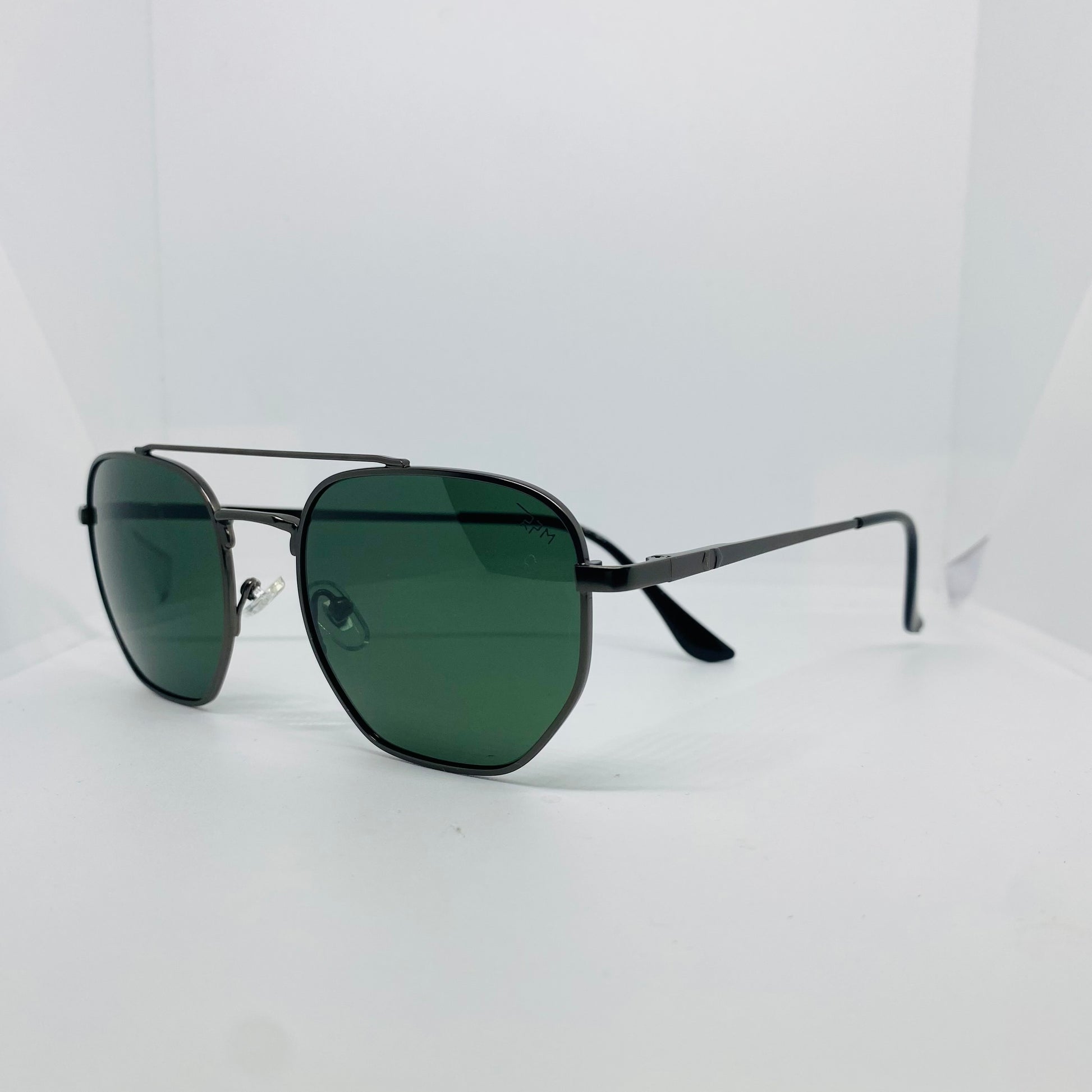 BLACK WITH GREEN