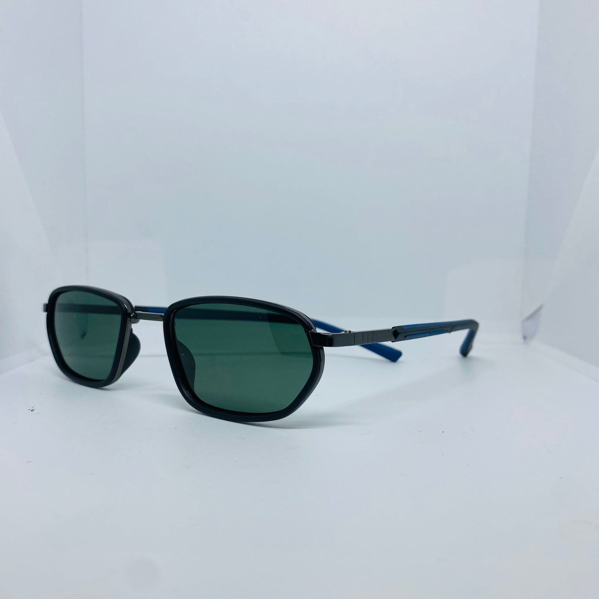 BLACK WITH GREEN