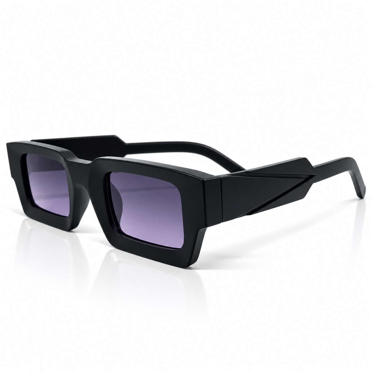 BLACK WITH PURPLE
