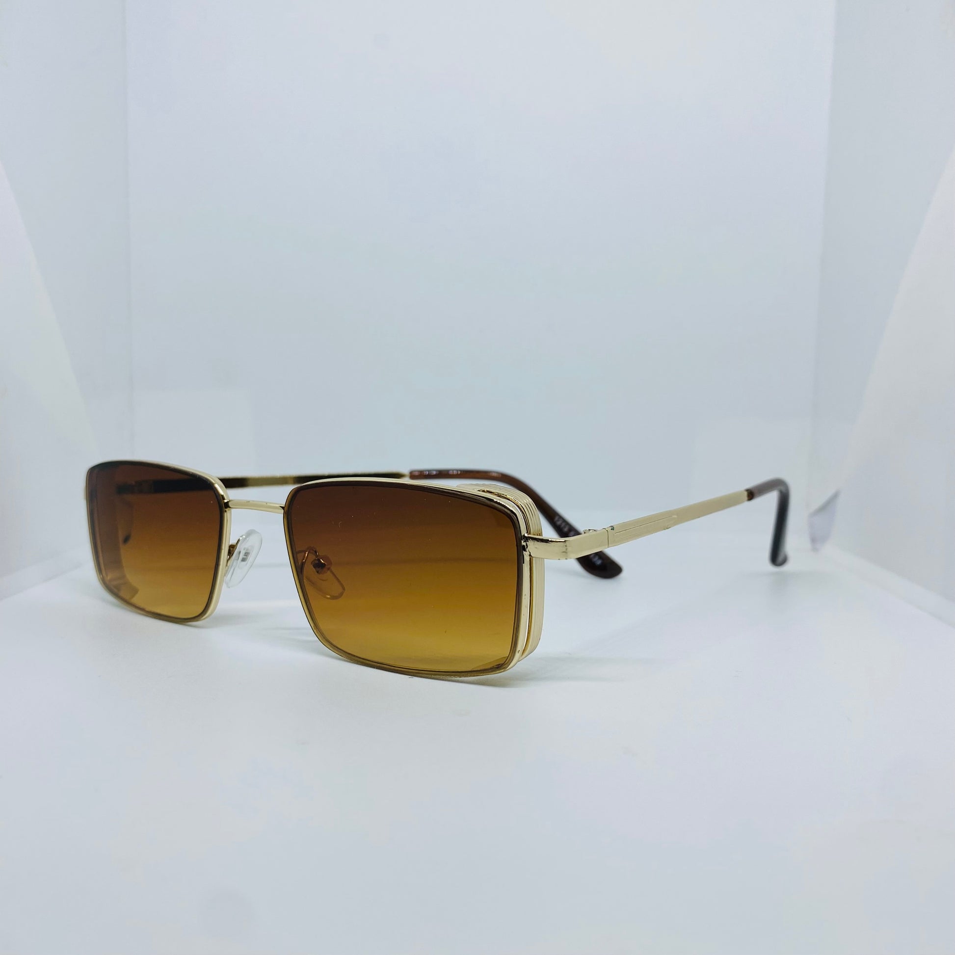 BROWN WITH GOLD