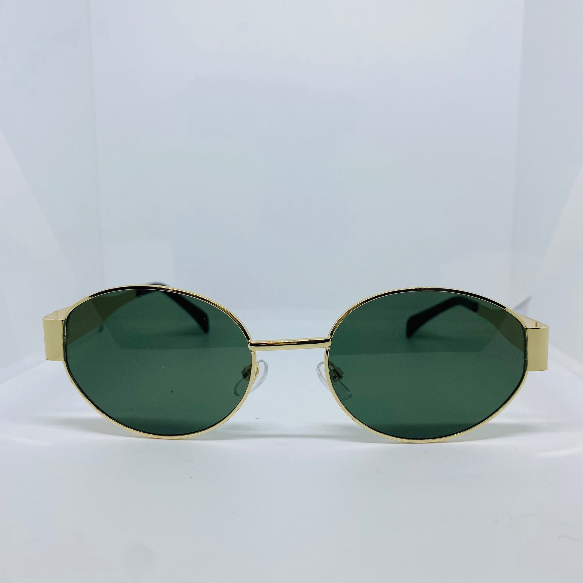 GOLD WITH GREEN 