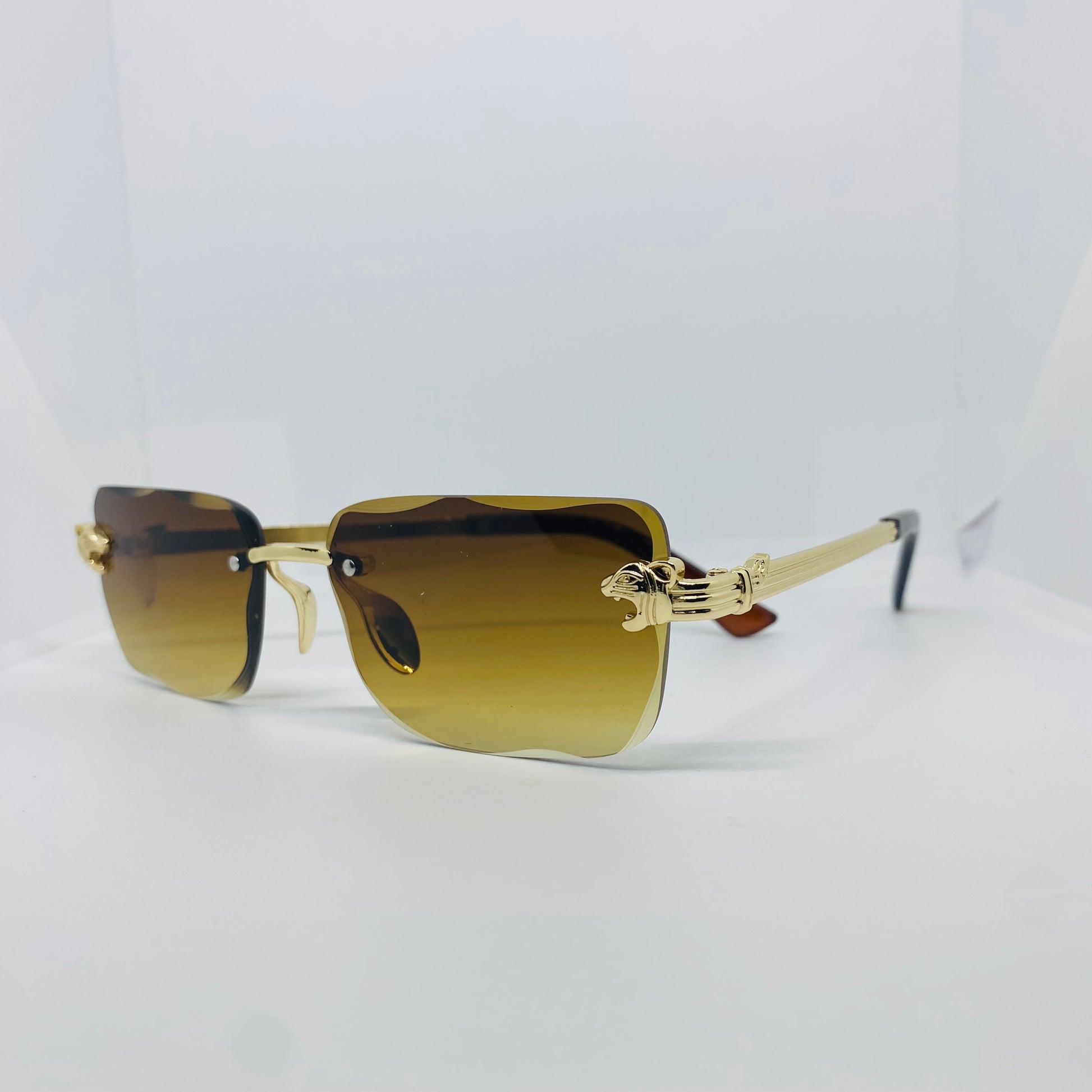 BROWN WITH GOLD 