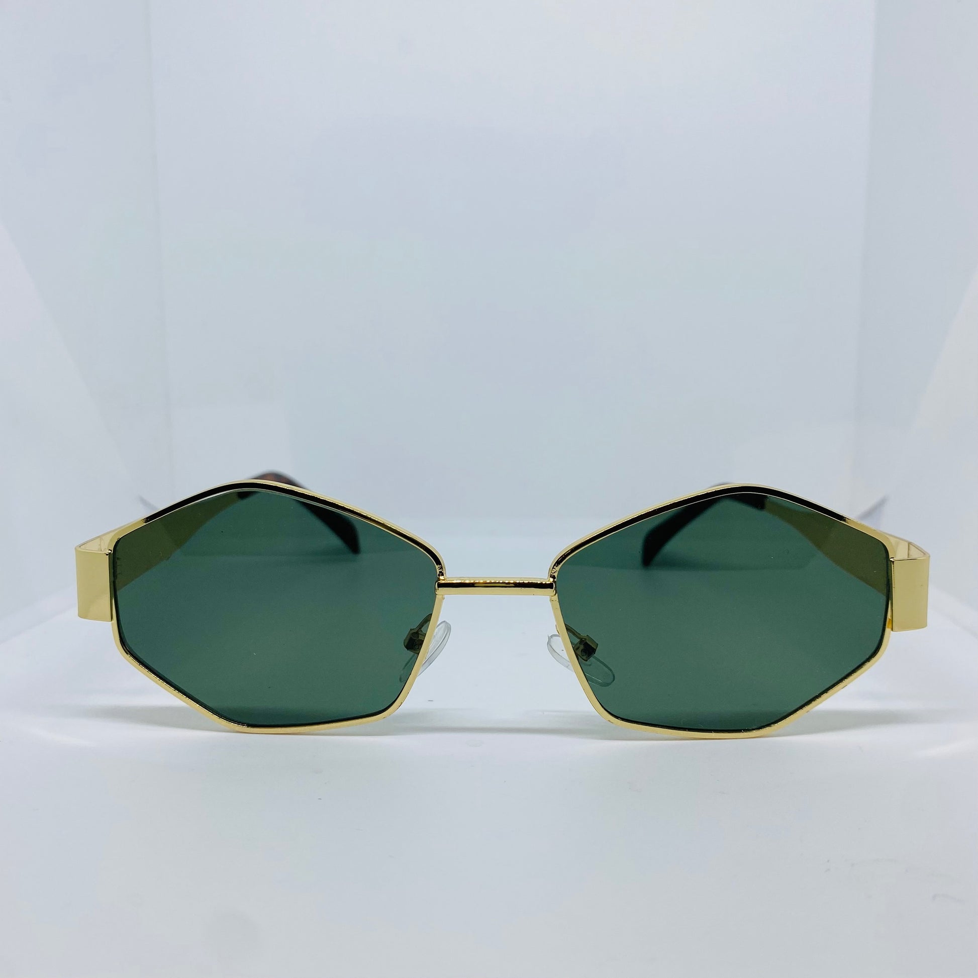 GOLD WITH GREEN