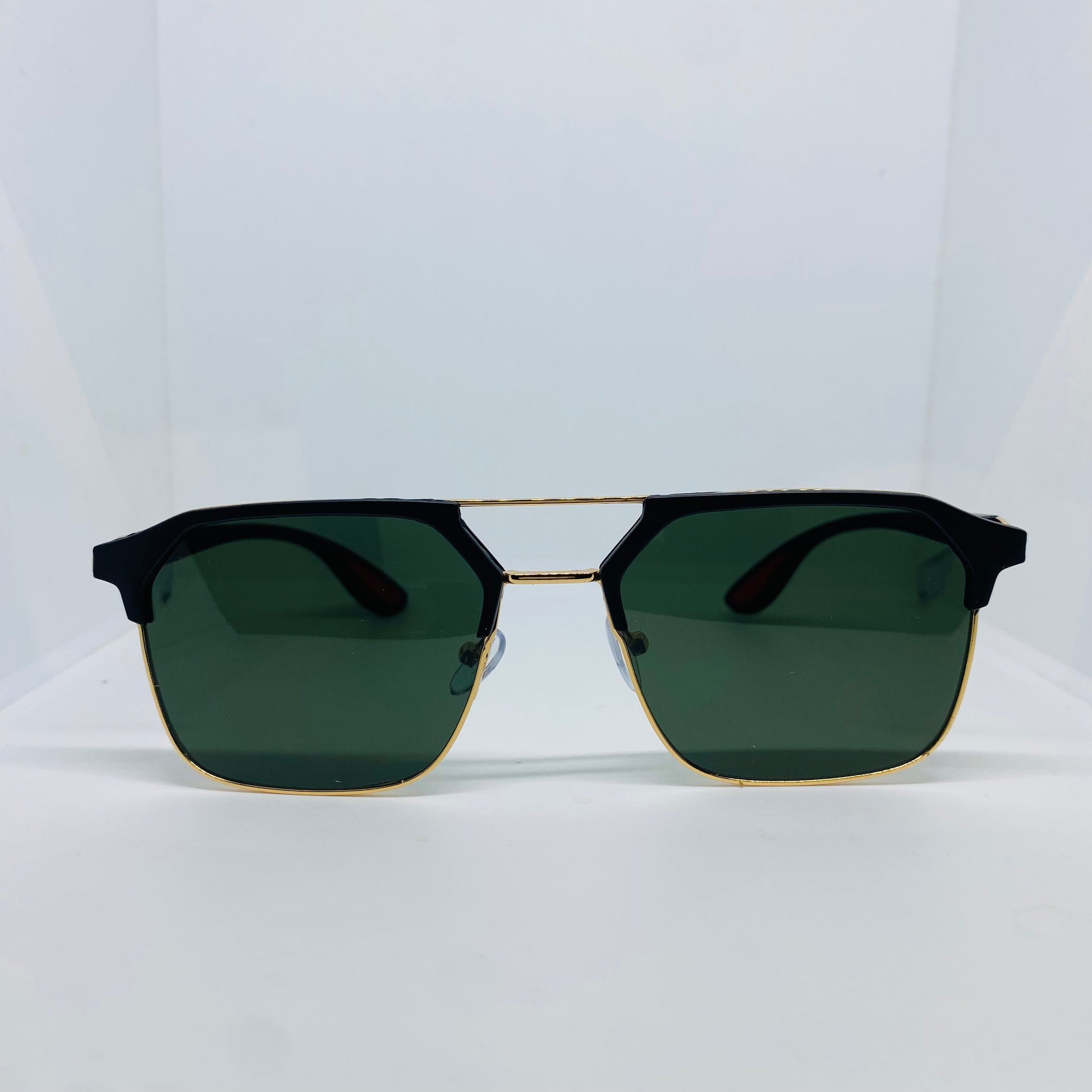GOLD WITH GREEN