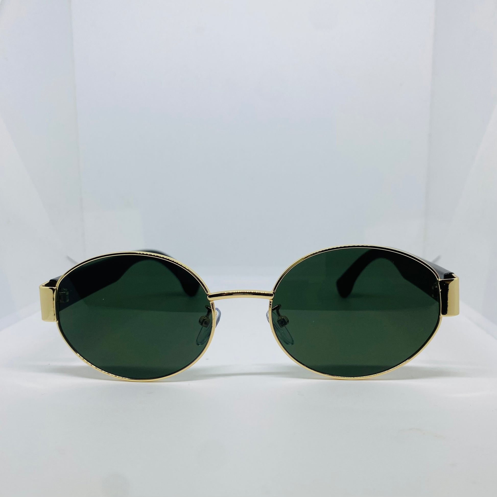 GOLD WITH GREEN