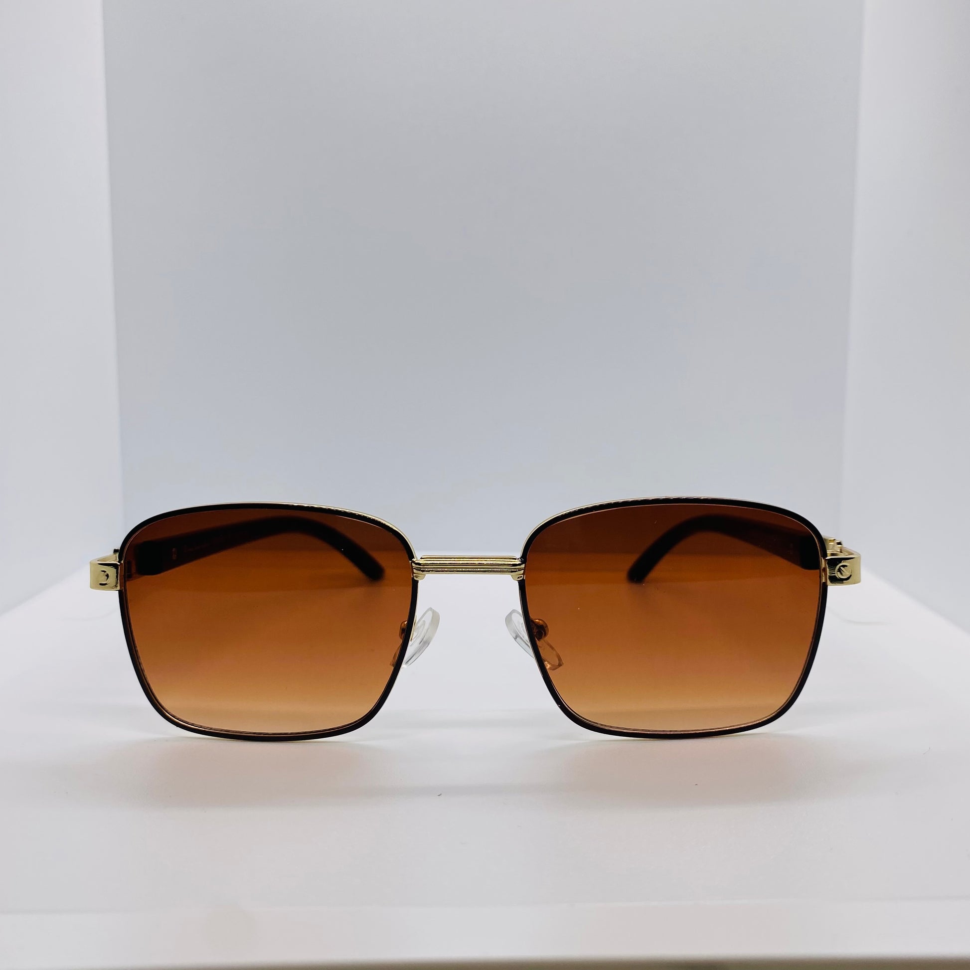 BROWN WITH GOLD