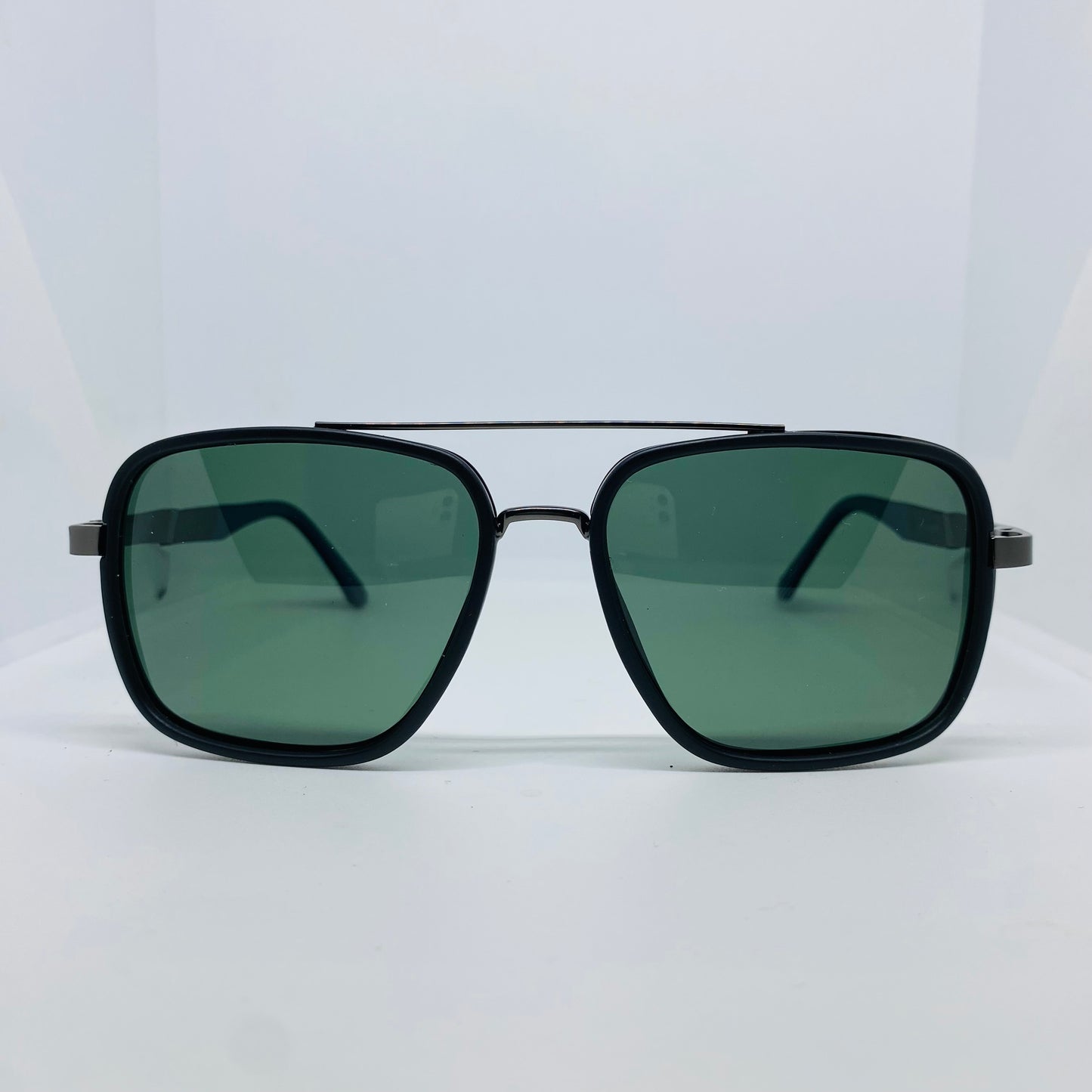 BLACK WITH GREEN