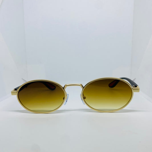 GOLD WITH BROWN