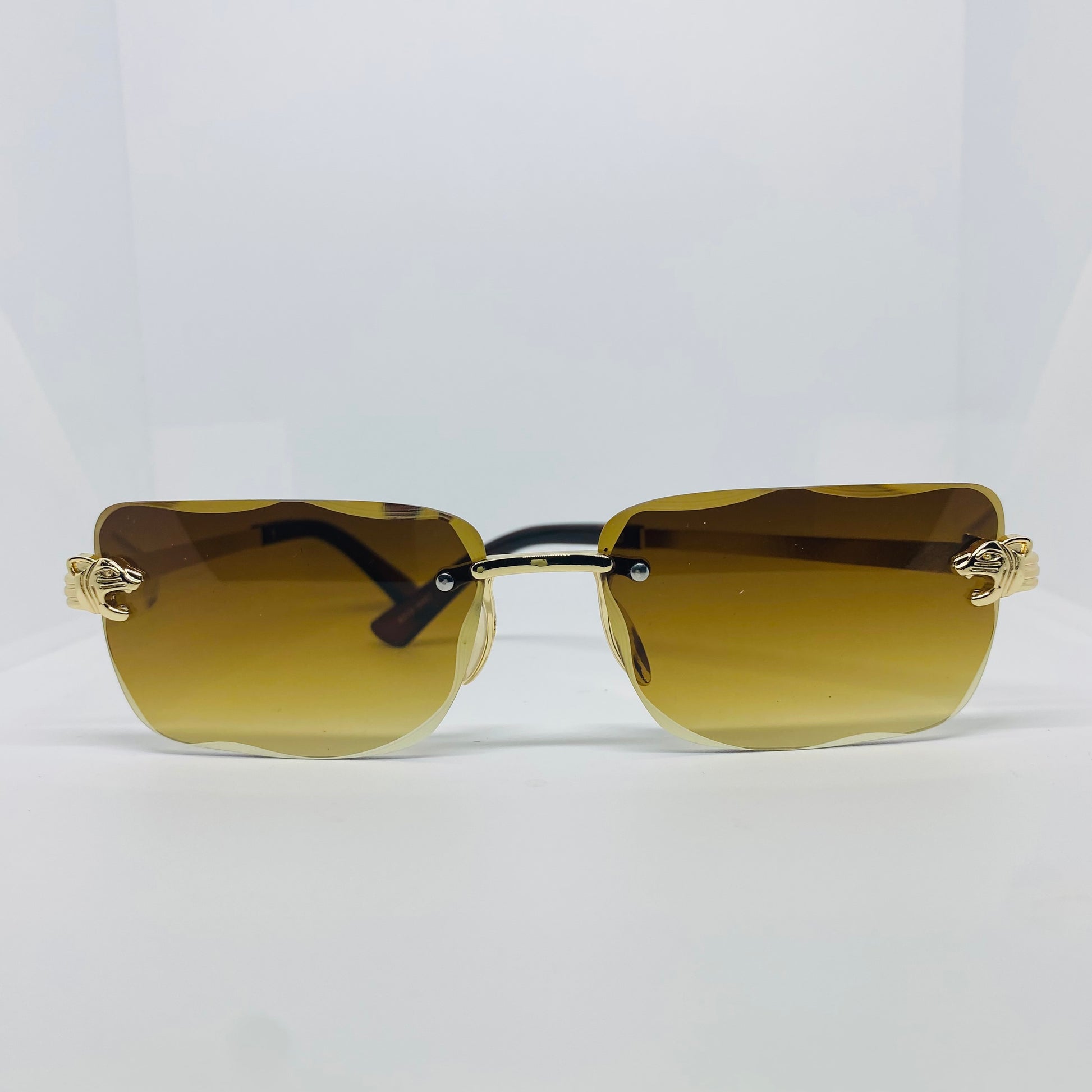 BROWN WITH GOLD