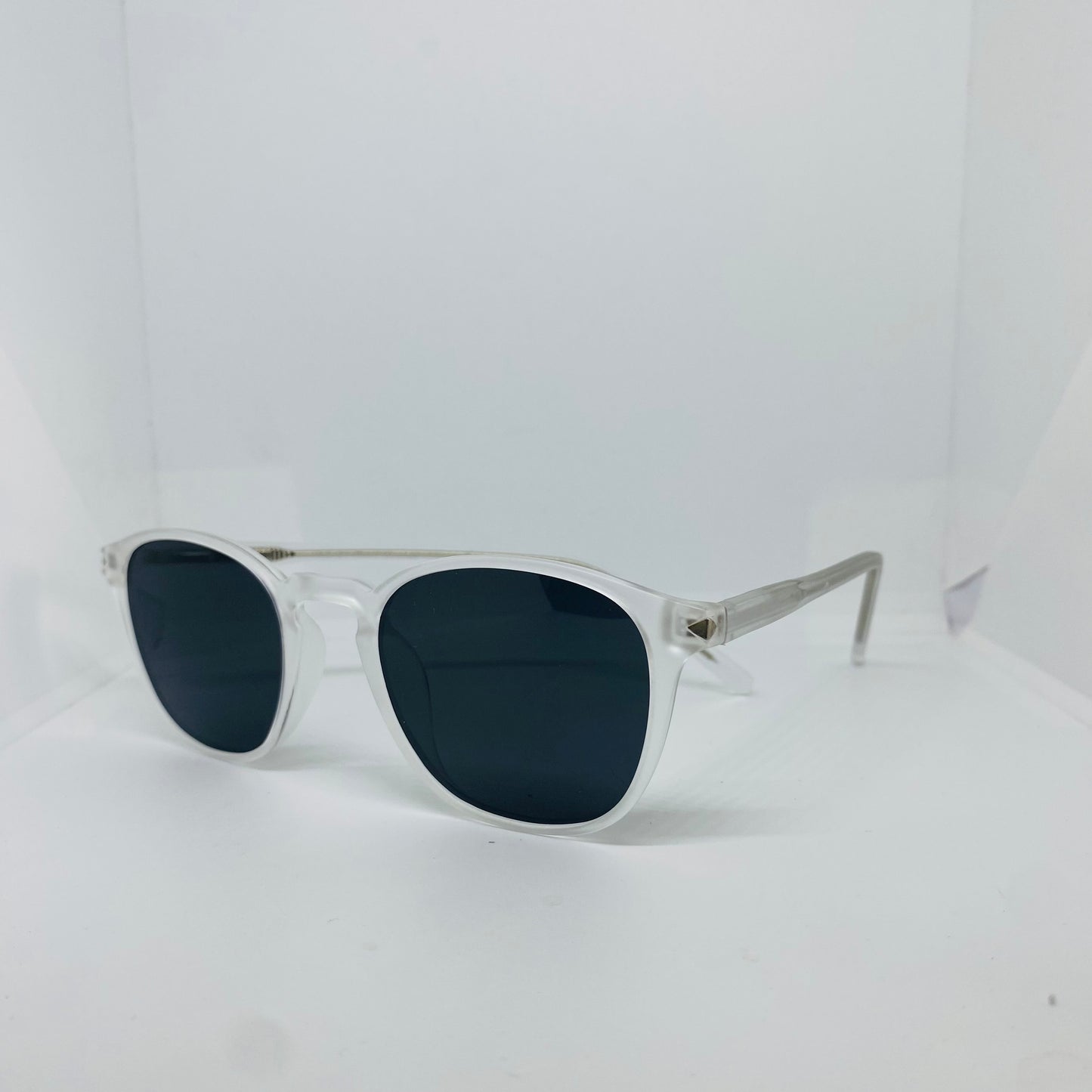WHITE WITH BLACK 