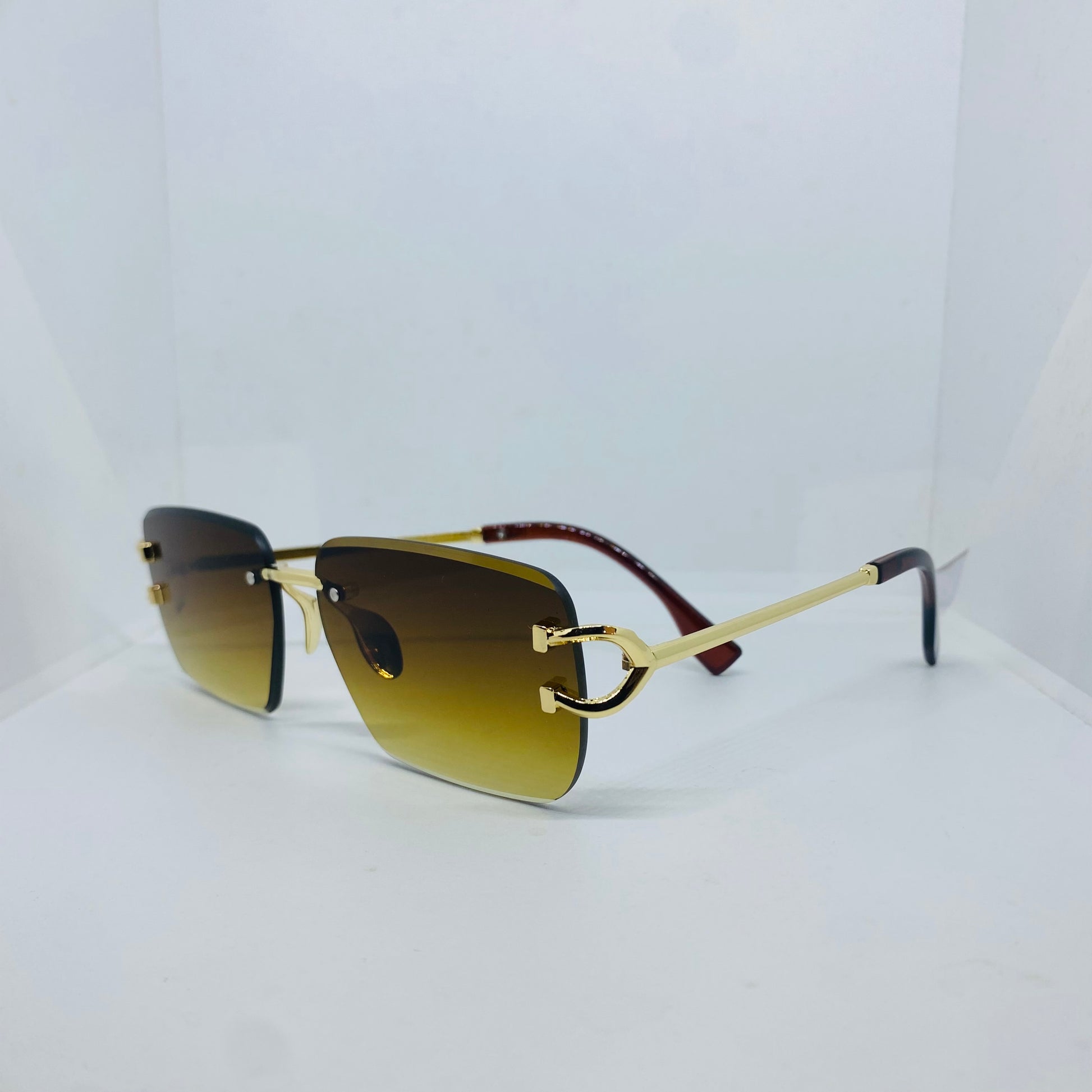 GOLD WITH BROWN