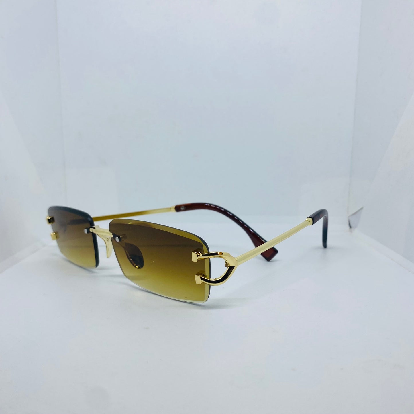 GOLD WITH BROWN