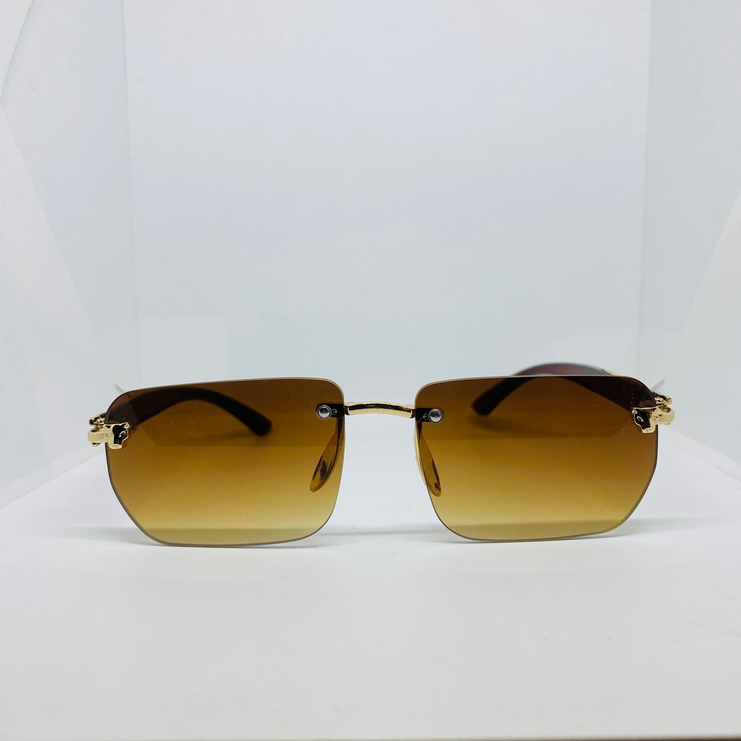 GOLD WITH BROWN