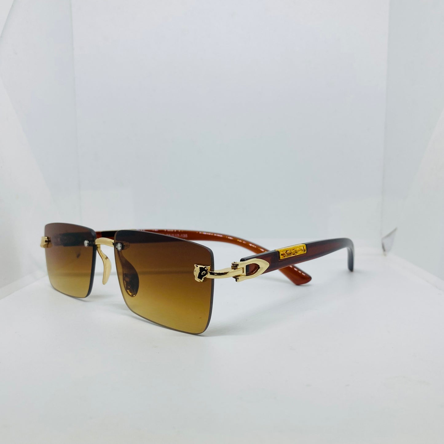 GOLD WITH BROWN