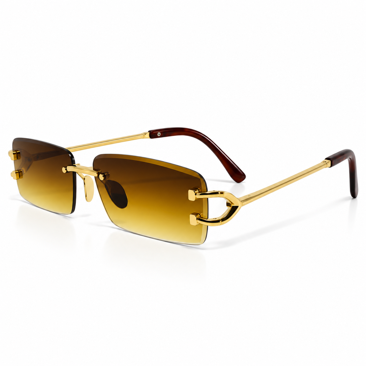 GOLD WITH BROWN