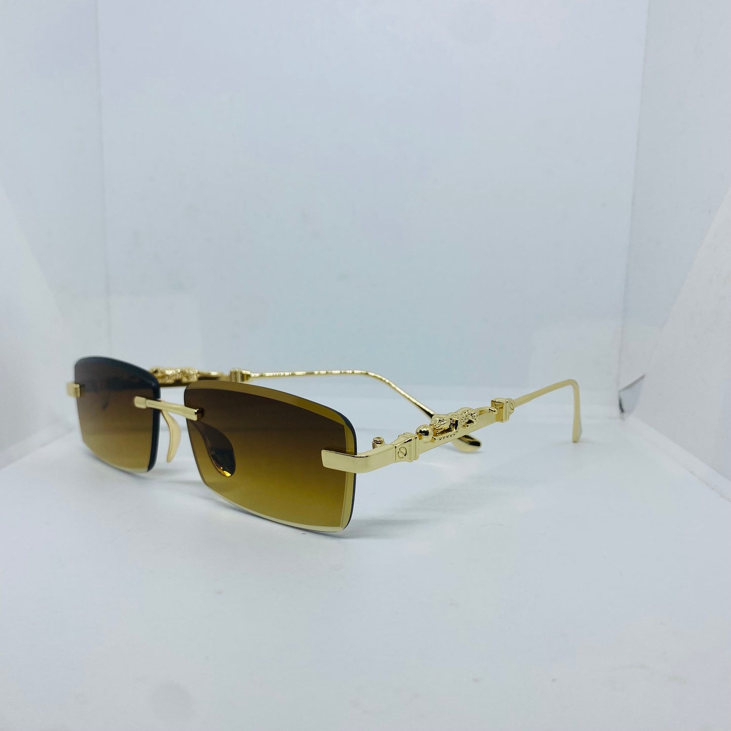 GOLD WITH BROWN