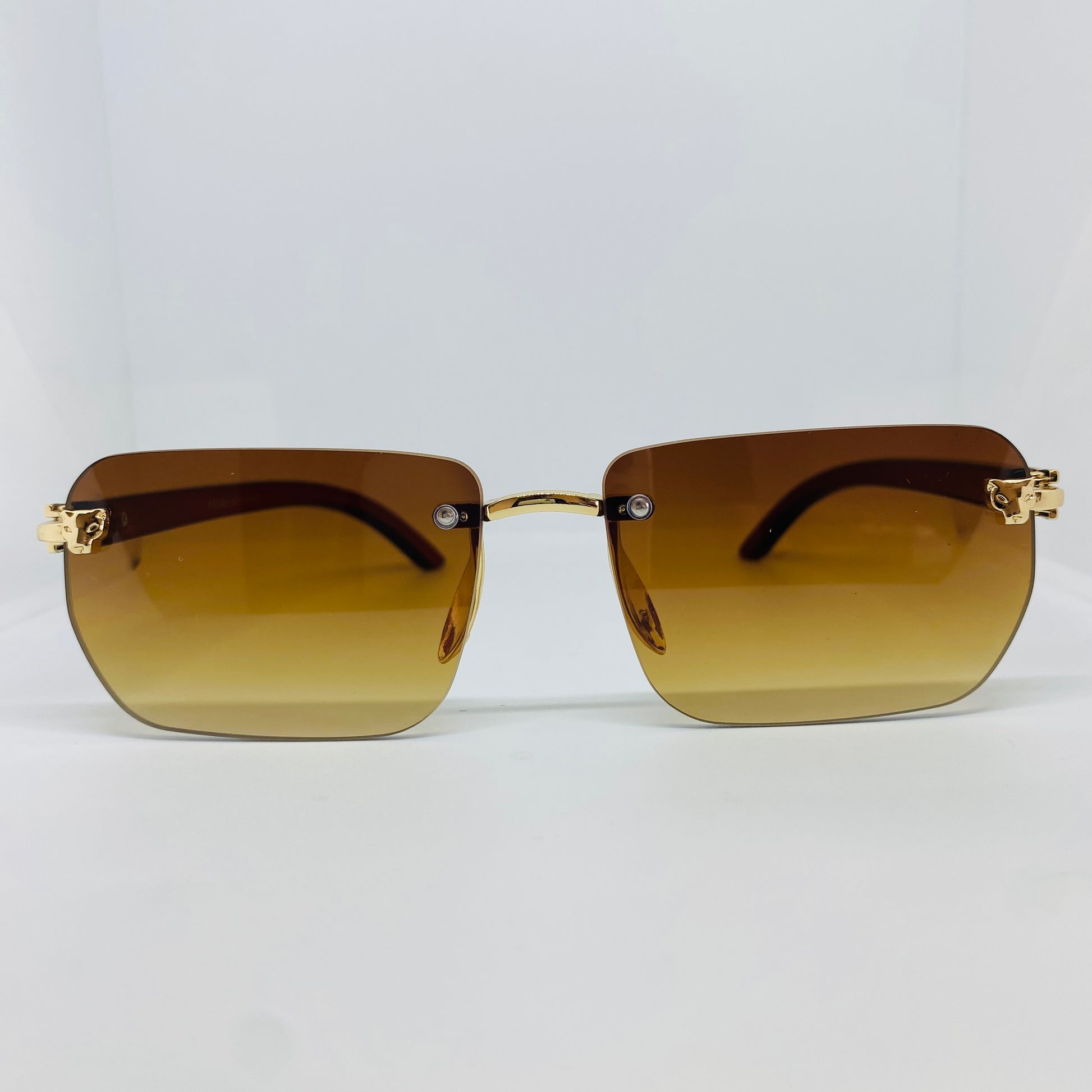 GOLD WITH BROWN