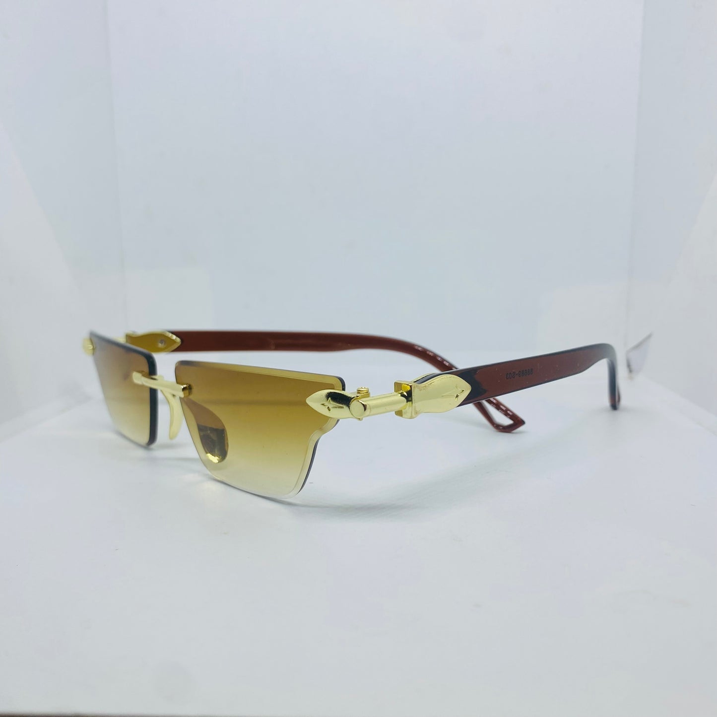 GOLD WITH BROWN